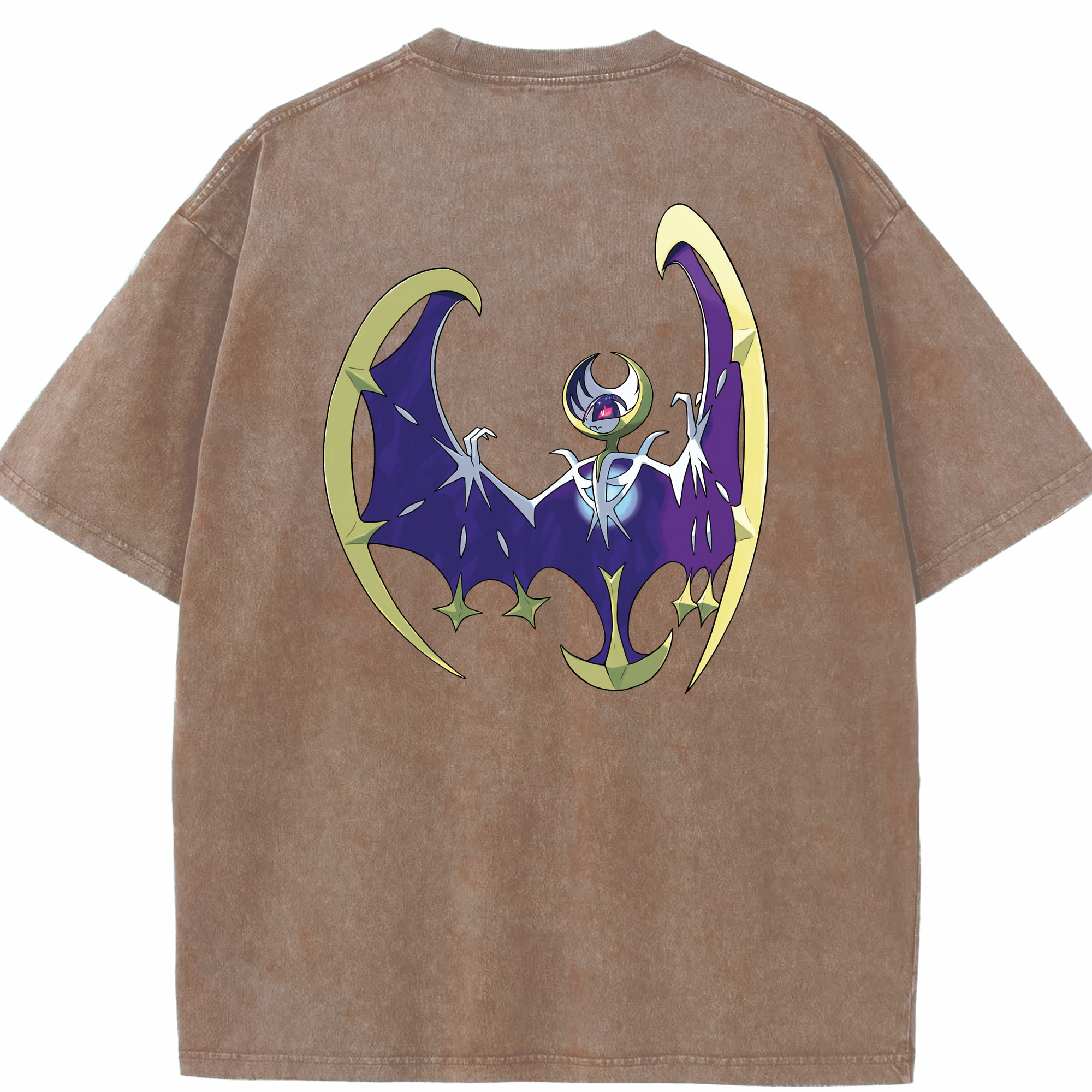 （画像用） ポケットモンスター Pokémon 綿100% ヴィンテージ風 半袖Tシャツ（背面プリント）