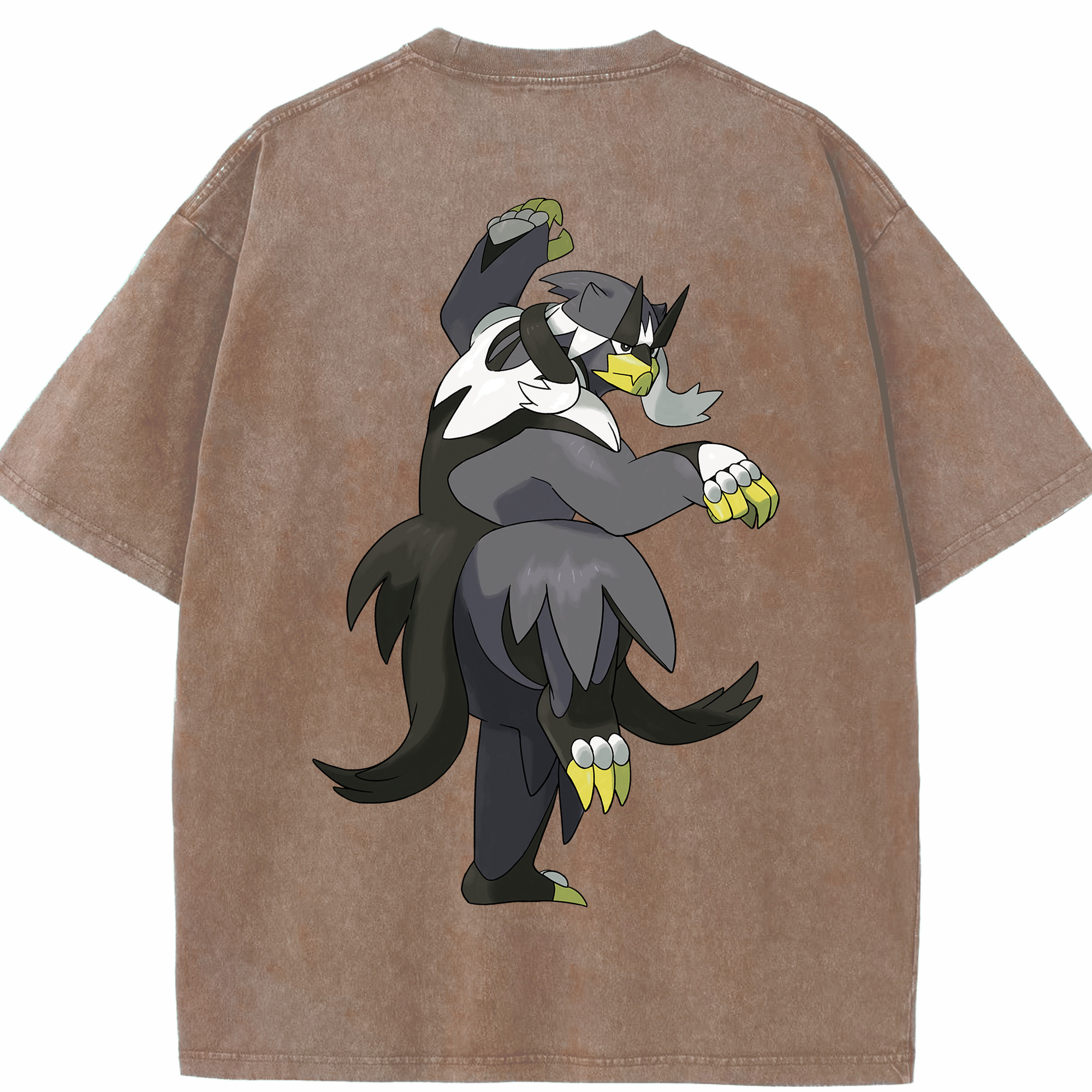 （画像用） ポケットモンスター Pokémon 綿100% ヴィンテージ風 半袖Tシャツ（背面プリント）