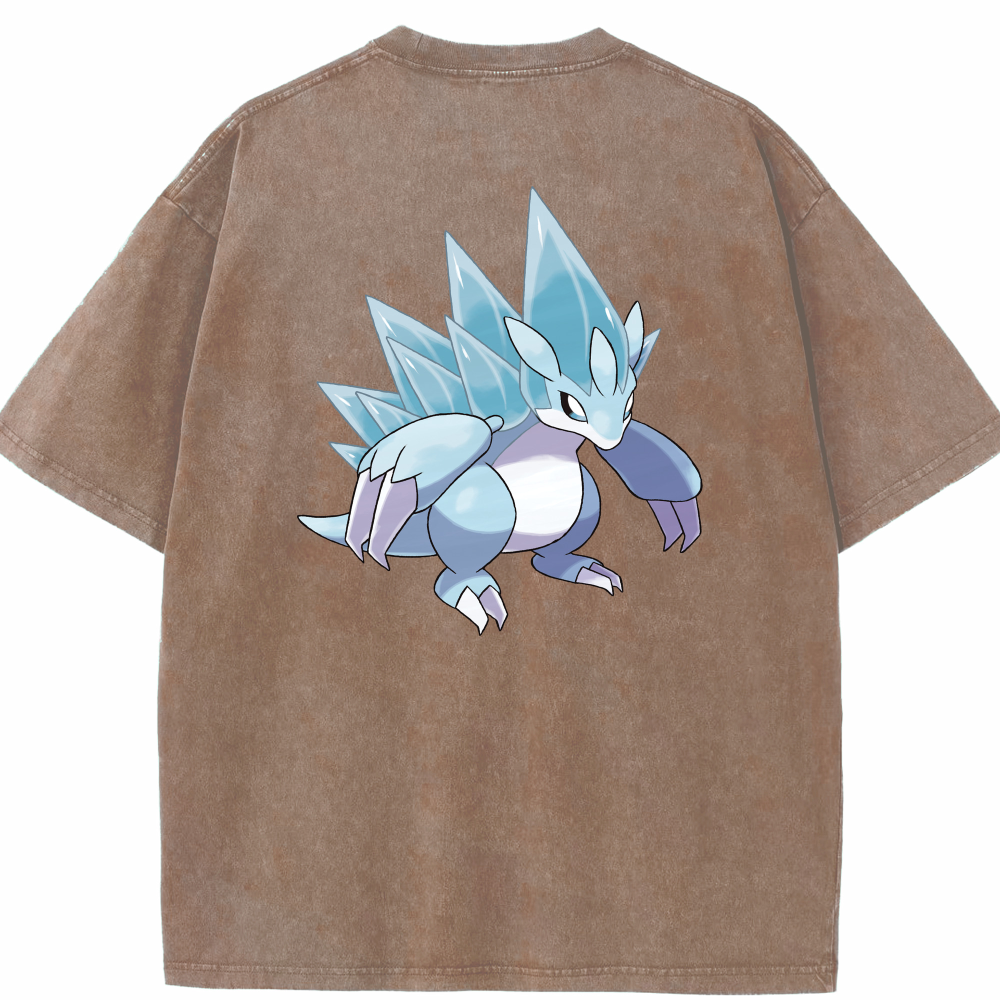 （画像用） ポケットモンスター Pokémon 綿100% ヴィンテージ風 半袖Tシャツ（背面プリント）