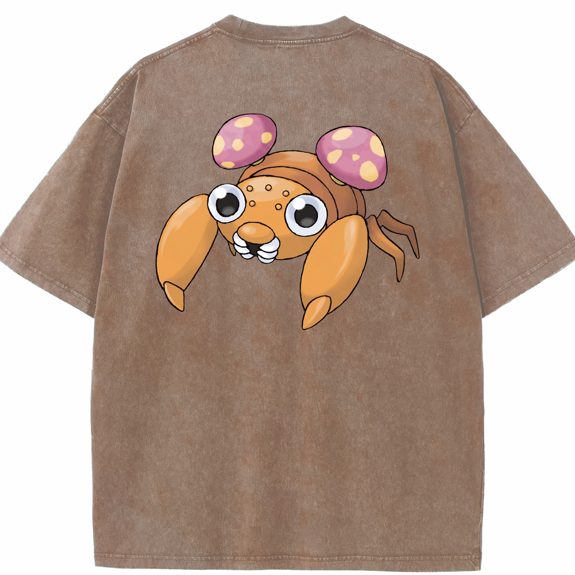 （画像用） ポケットモンスター Pokémon 綿100% ヴィンテージ風 半袖Tシャツ（背面プリント）