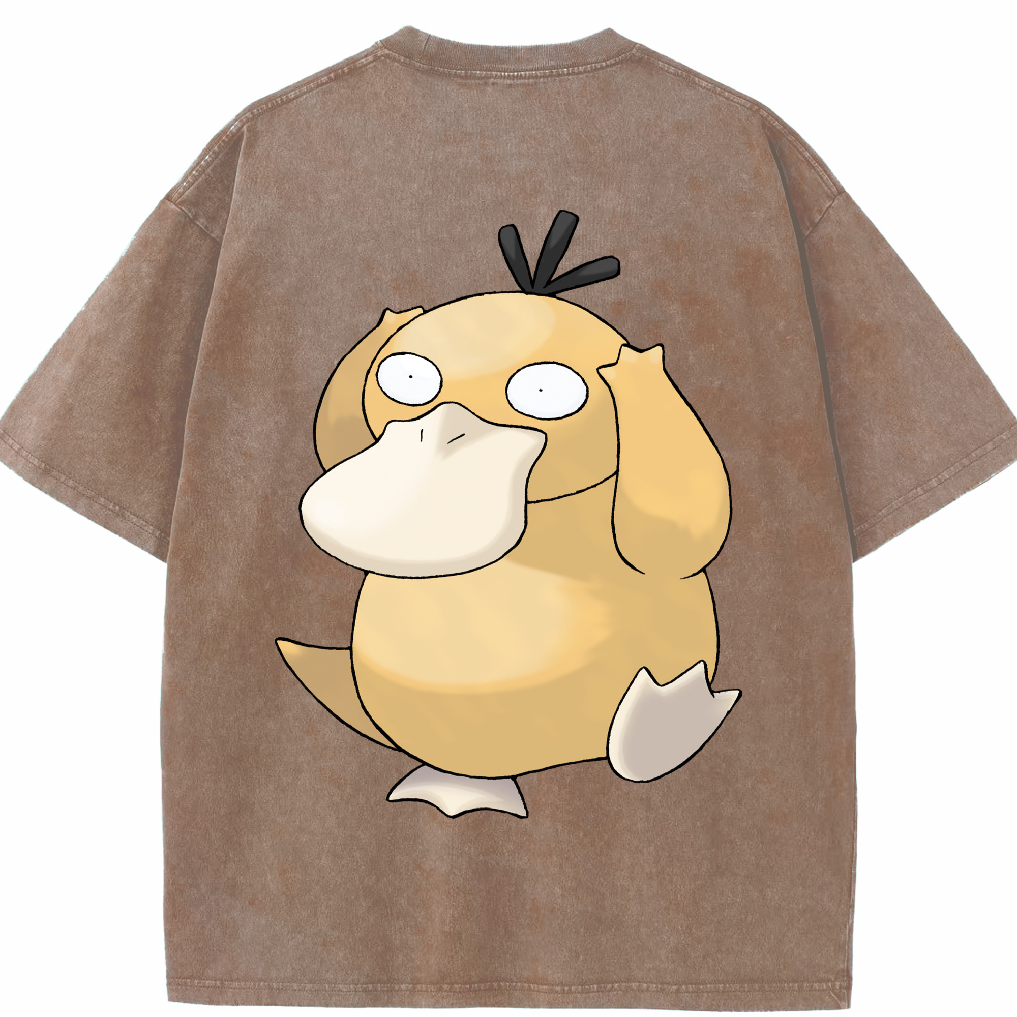 （画像用） ポケットモンスター Pokémon 綿100% ヴィンテージ風 半袖Tシャツ（背面プリント）