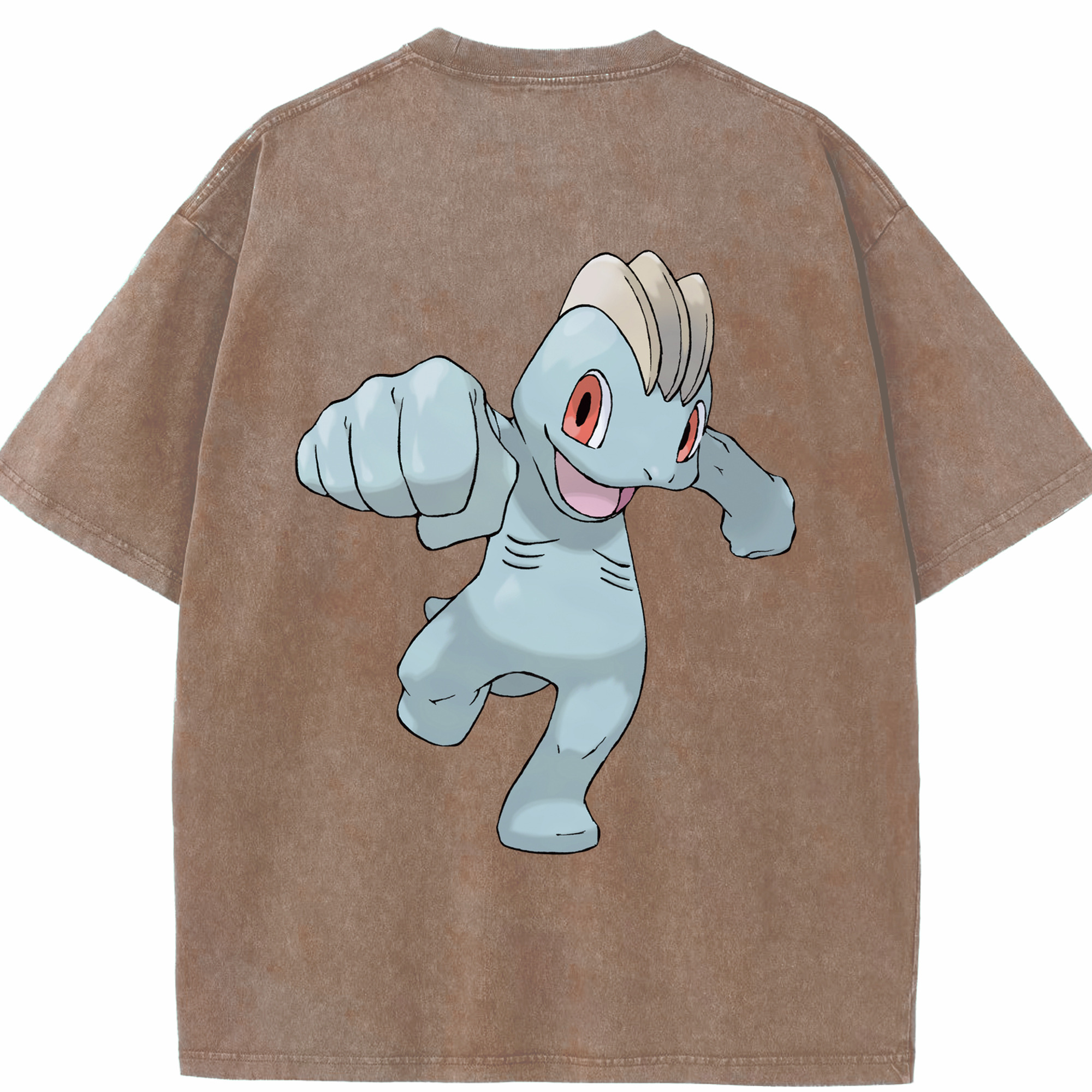 （画像用） ポケットモンスター Pokémon 綿100% ヴィンテージ風 半袖Tシャツ（背面プリント）