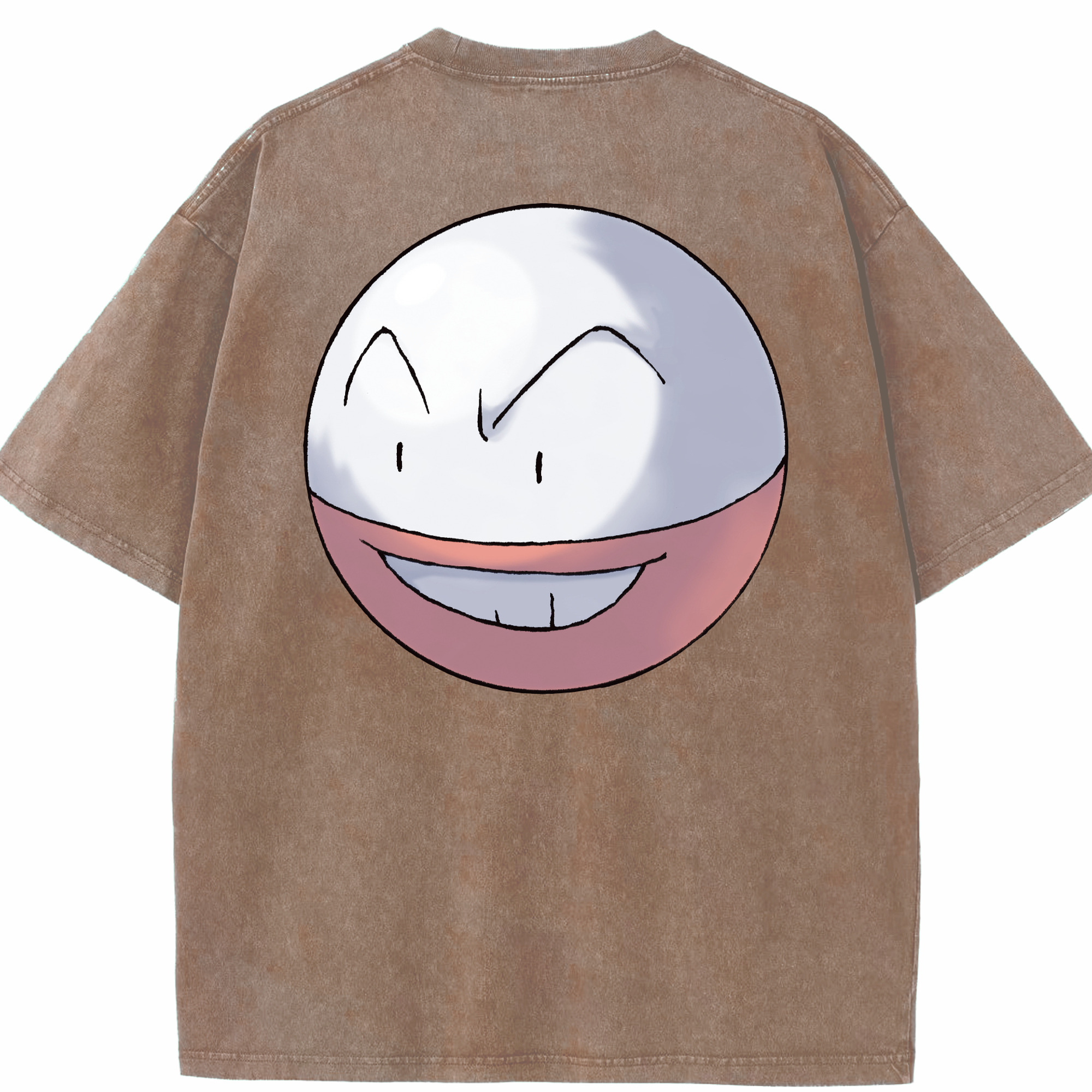 （画像用） ポケットモンスター Pokémon 綿100% ヴィンテージ風 半袖Tシャツ（背面プリント）