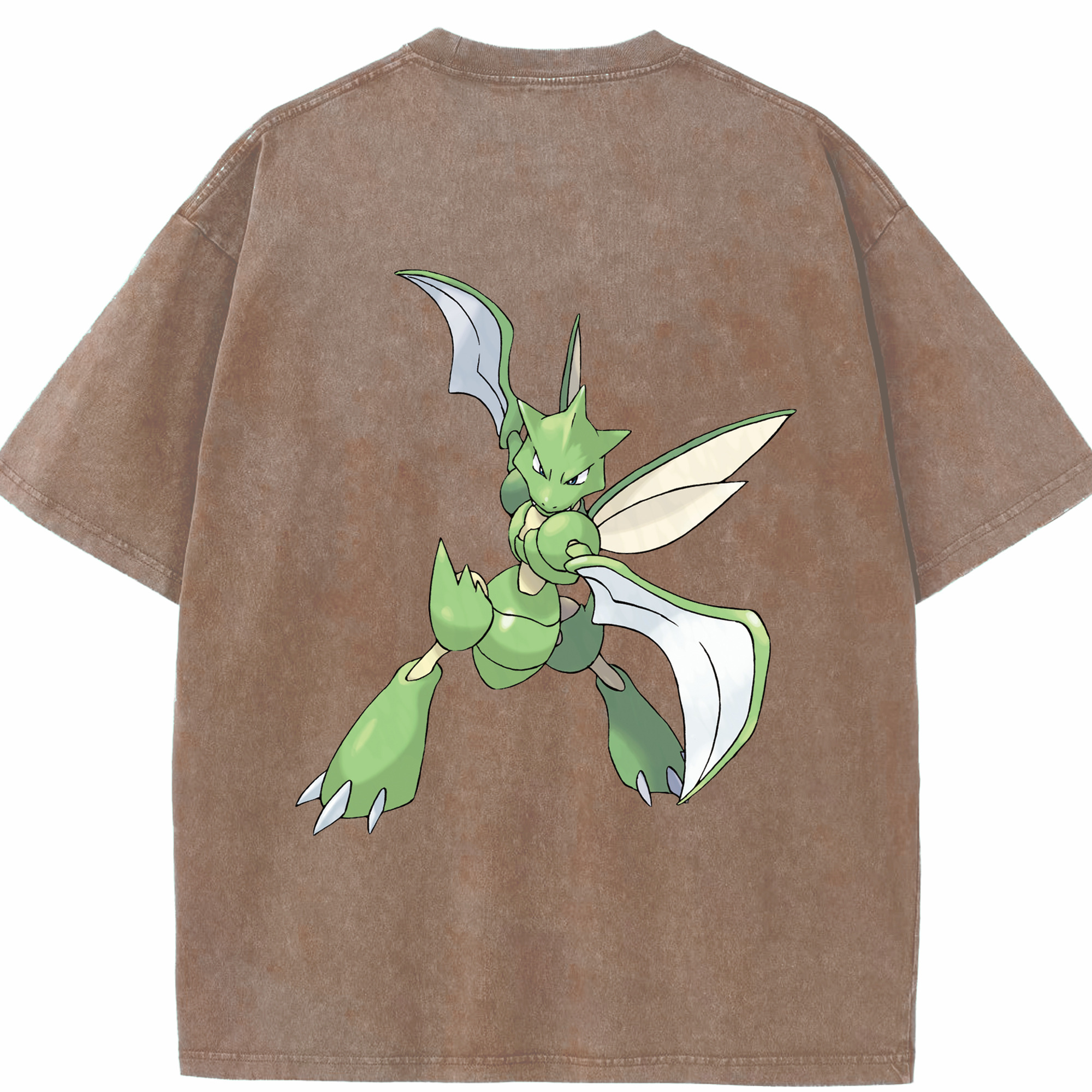 （画像用） ポケットモンスター Pokémon 綿100% ヴィンテージ風 半袖Tシャツ（背面プリント）