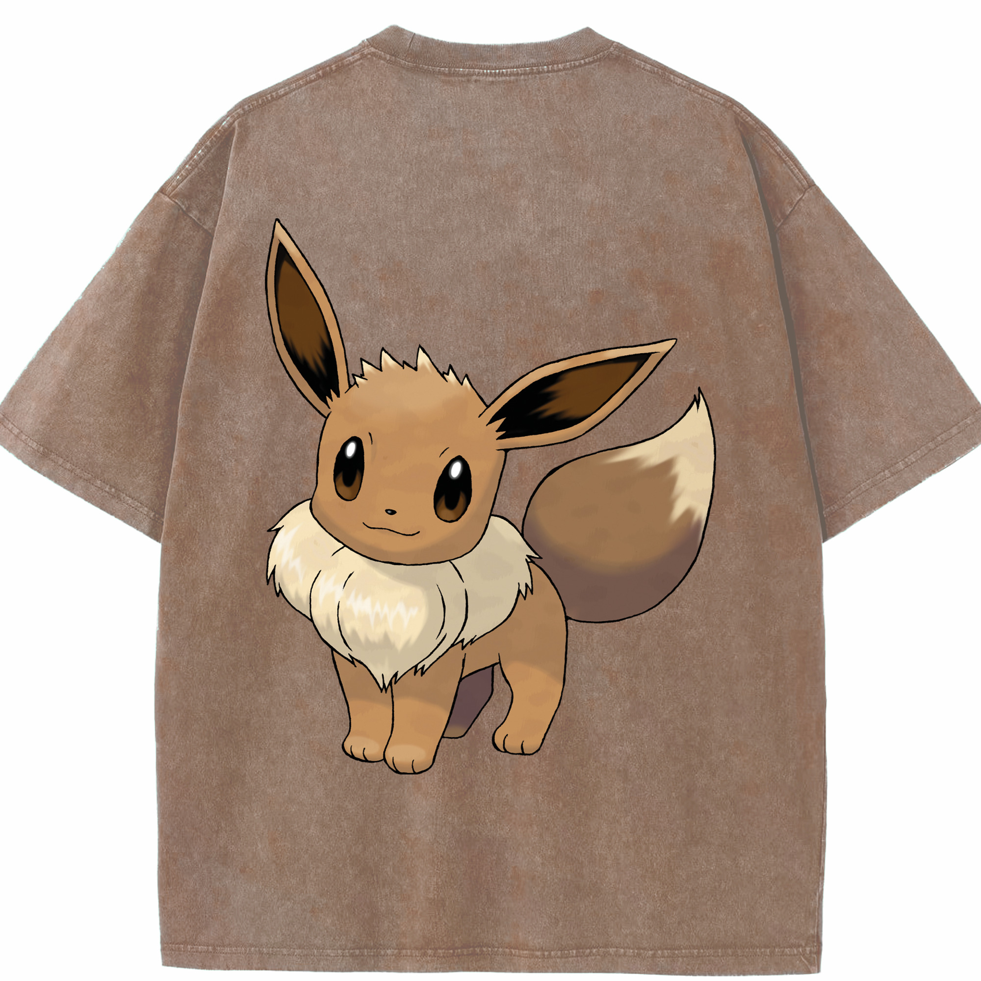 （画像用） ポケットモンスター Pokémon 綿100% ヴィンテージ風 半袖Tシャツ（背面プリント）