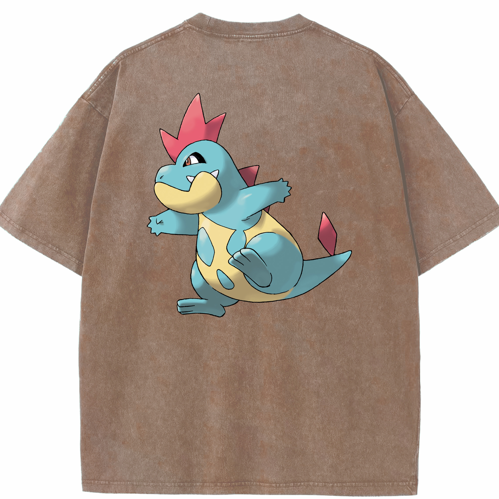 （画像用） ポケットモンスター Pokémon 綿100% ヴィンテージ風 半袖Tシャツ（背面プリント）