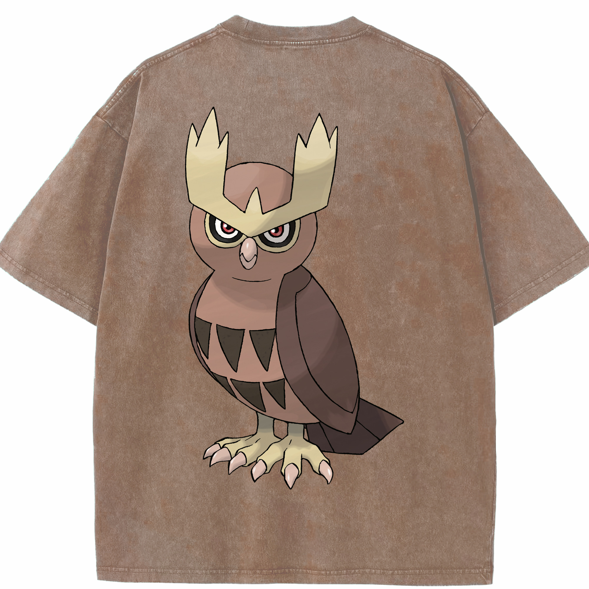 （画像用） ポケットモンスター Pokémon 綿100% ヴィンテージ風 半袖Tシャツ（背面プリント）
