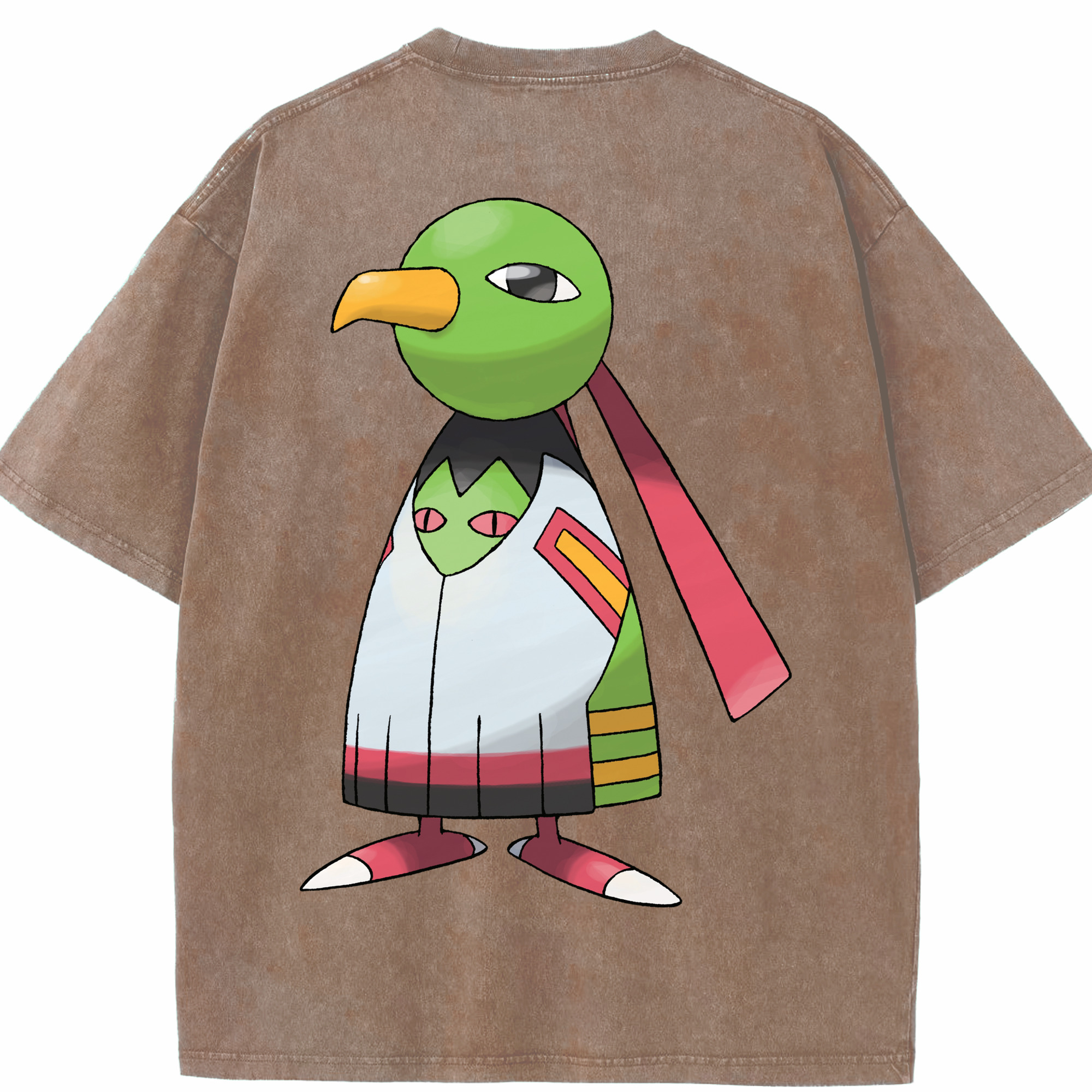 （画像用） ポケットモンスター Pokémon 綿100% ヴィンテージ風 半袖Tシャツ（背面プリント）