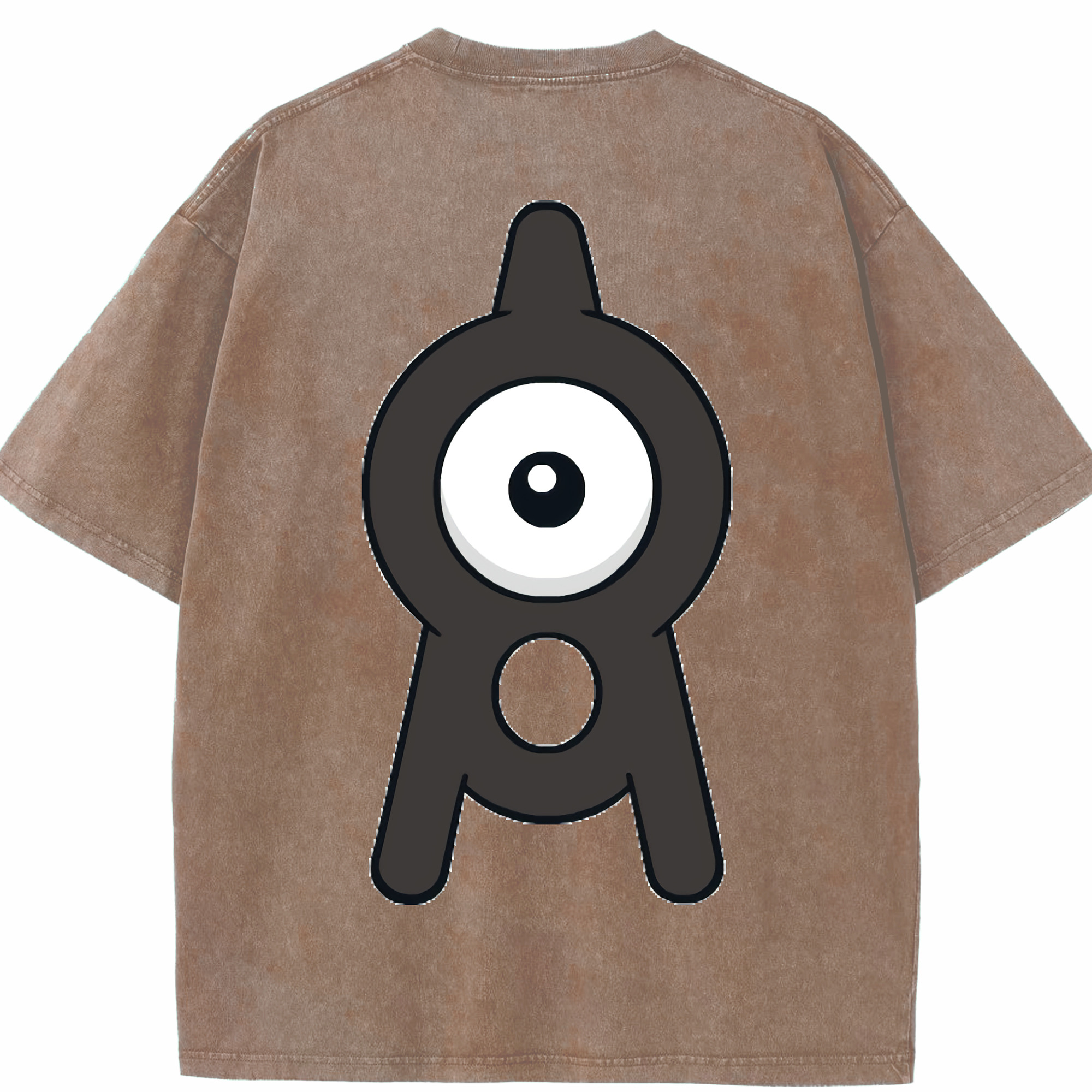 （画像用） ポケットモンスター Pokémon 綿100% ヴィンテージ風 半袖Tシャツ（背面プリント）