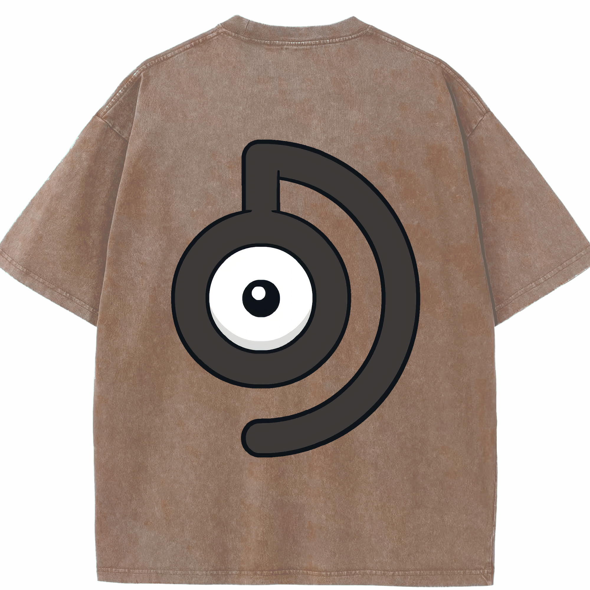（画像用） ポケットモンスター Pokémon 綿100% ヴィンテージ風 半袖Tシャツ（背面プリント）