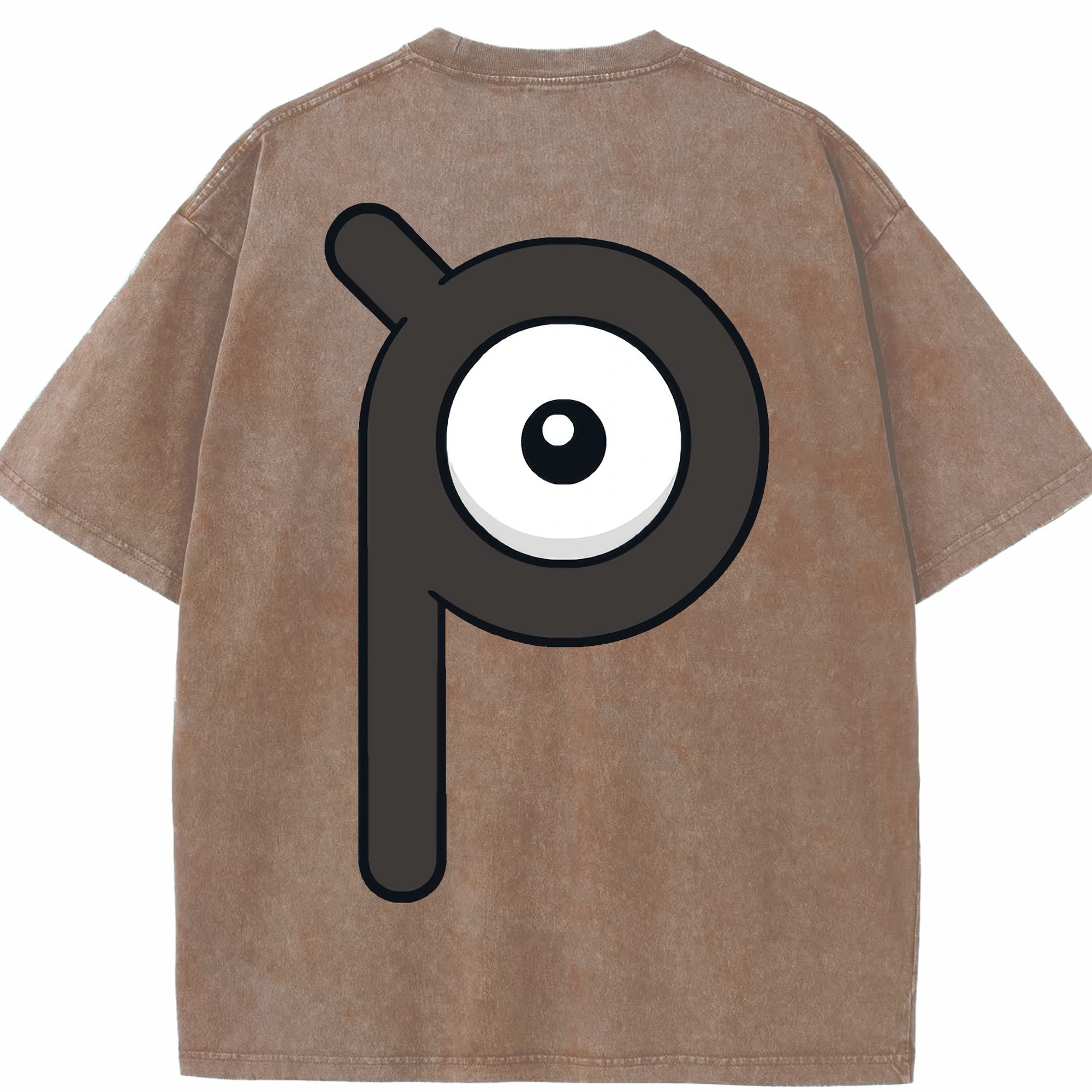 （画像用） ポケットモンスター Pokémon 綿100% ヴィンテージ風 半袖Tシャツ（背面プリント）
