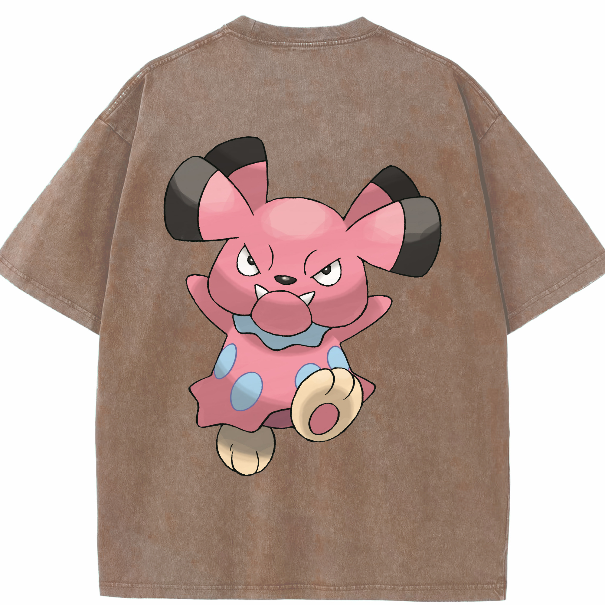 （画像用） ポケットモンスター Pokémon 綿100% ヴィンテージ風 半袖Tシャツ（背面プリント）