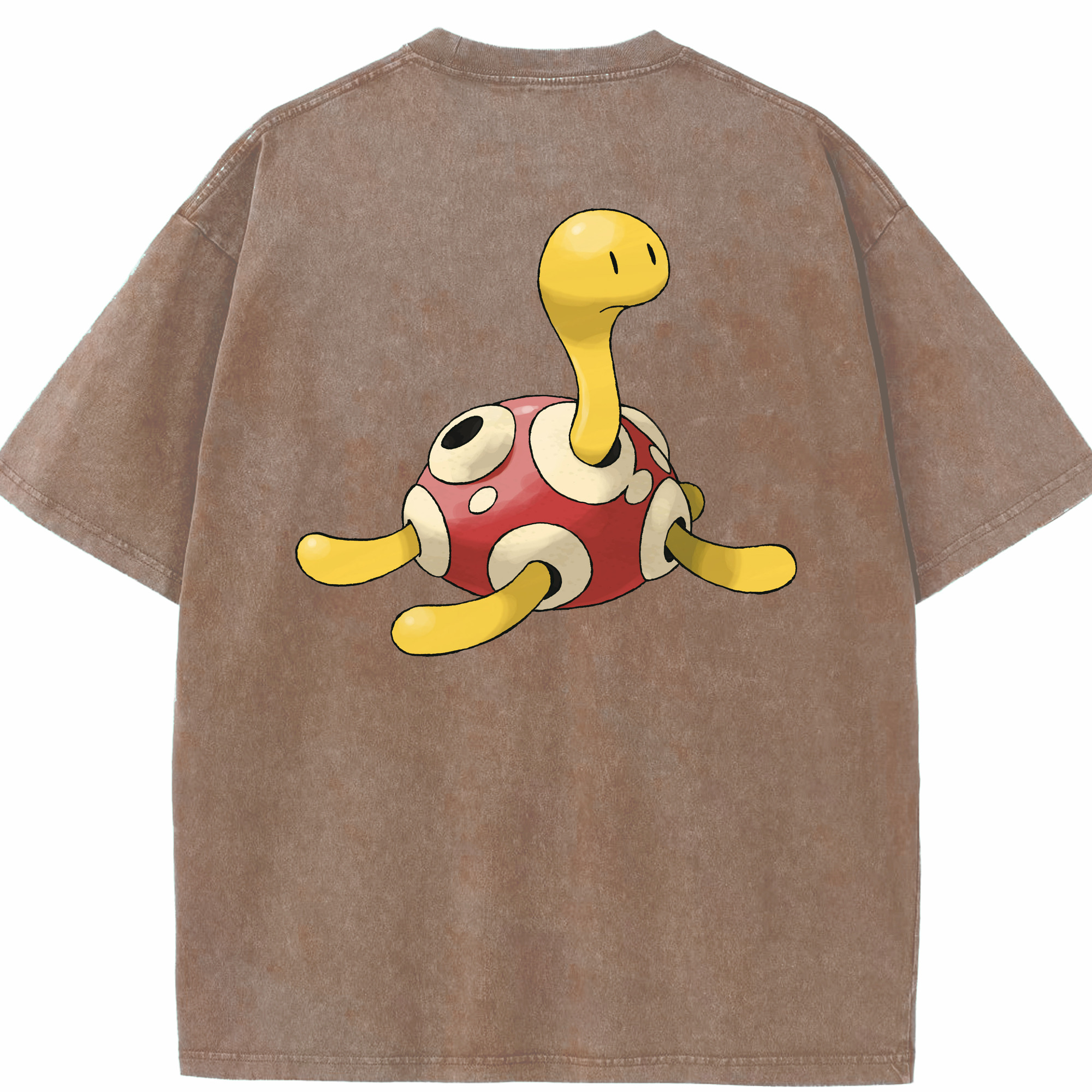 （画像用） ポケットモンスター Pokémon 綿100% ヴィンテージ風 半袖Tシャツ（背面プリント）