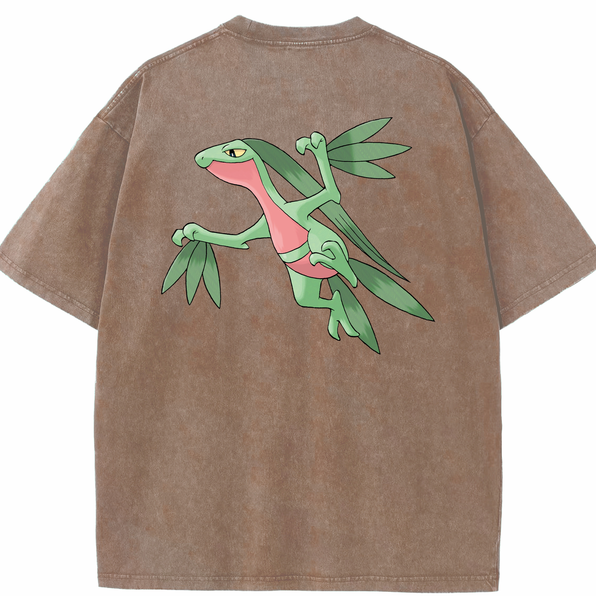 （画像用） ポケットモンスター Pokémon 綿100% ヴィンテージ風 半袖Tシャツ（背面プリント）