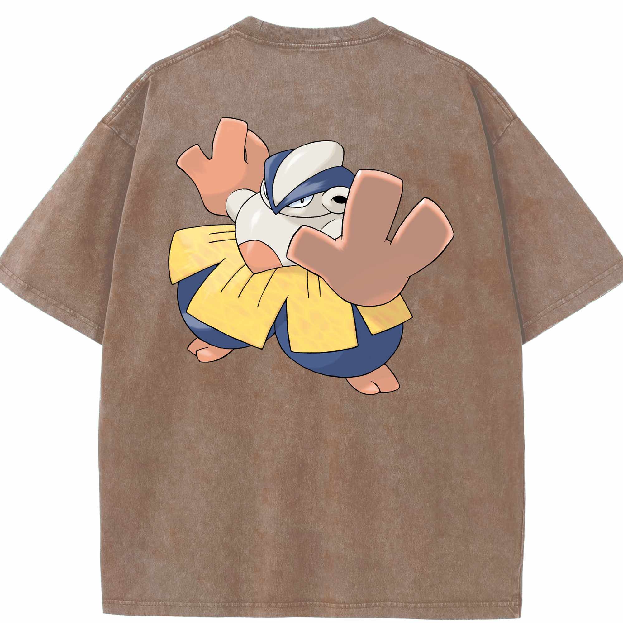 （画像用） ポケットモンスター Pokémon 綿100% ヴィンテージ風 半袖Tシャツ（背面プリント）