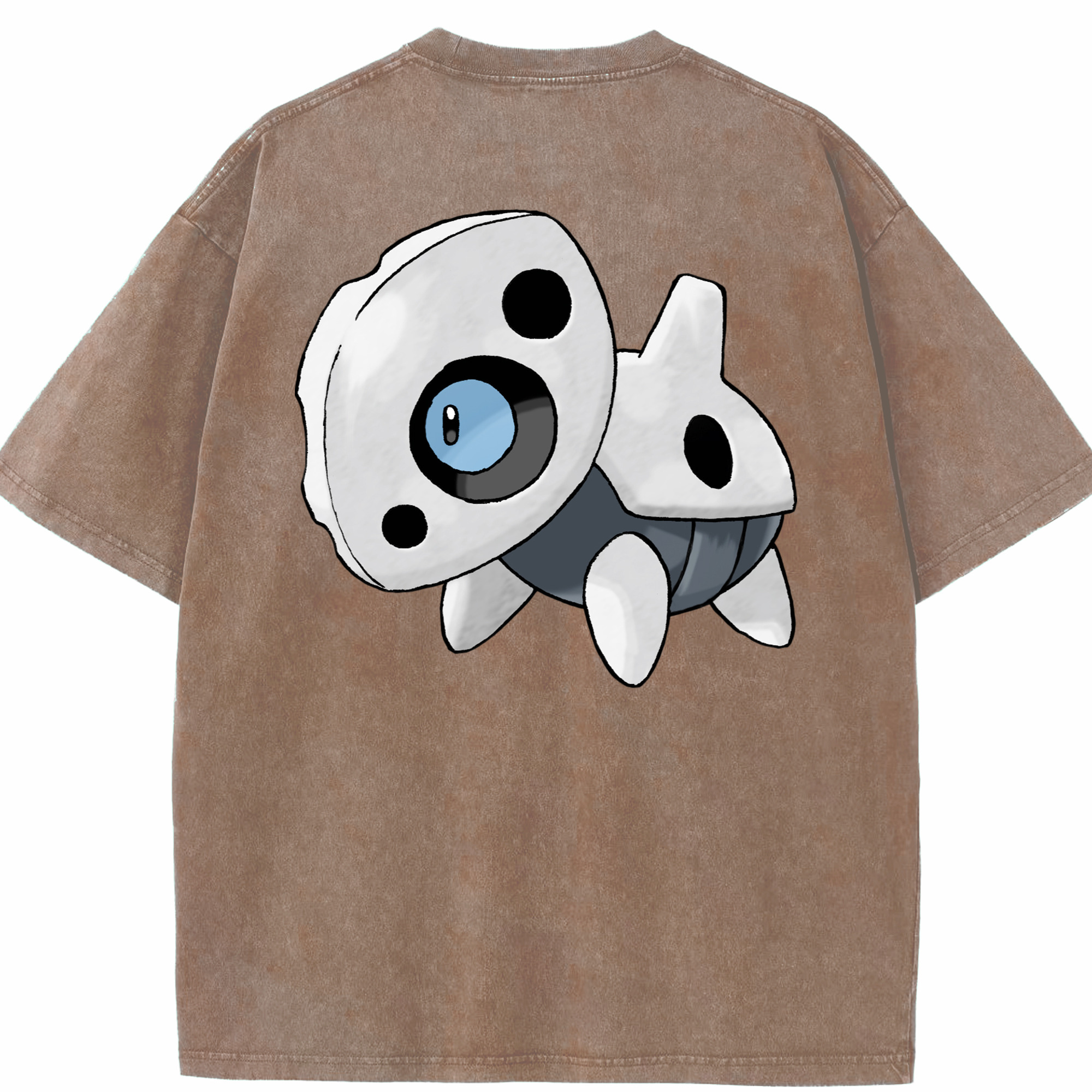 （画像用） ポケットモンスター Pokémon 綿100% ヴィンテージ風 半袖Tシャツ（背面プリント）