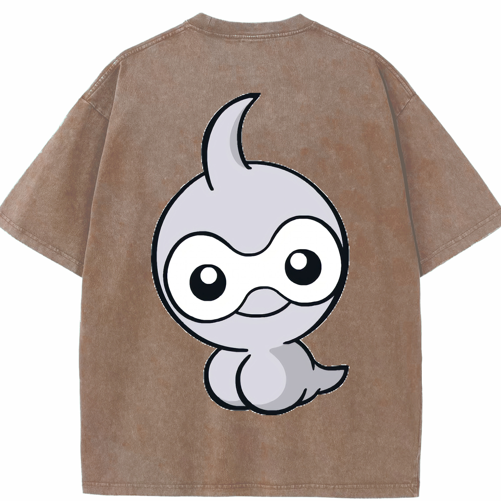 （画像用） ポケットモンスター Pokémon 綿100% ヴィンテージ風 半袖Tシャツ（背面プリント）