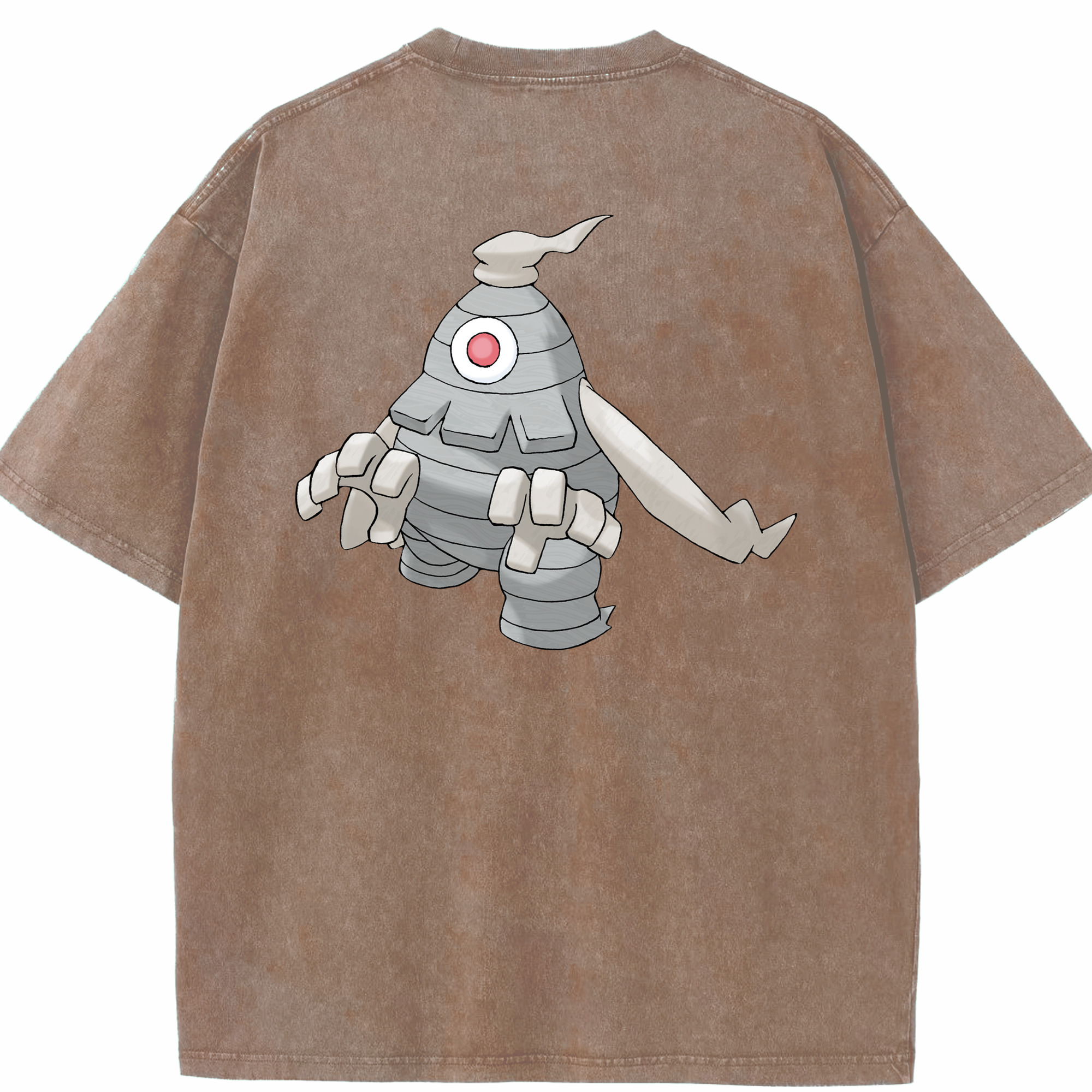 （画像用） ポケットモンスター Pokémon 綿100% ヴィンテージ風 半袖Tシャツ（背面プリント）