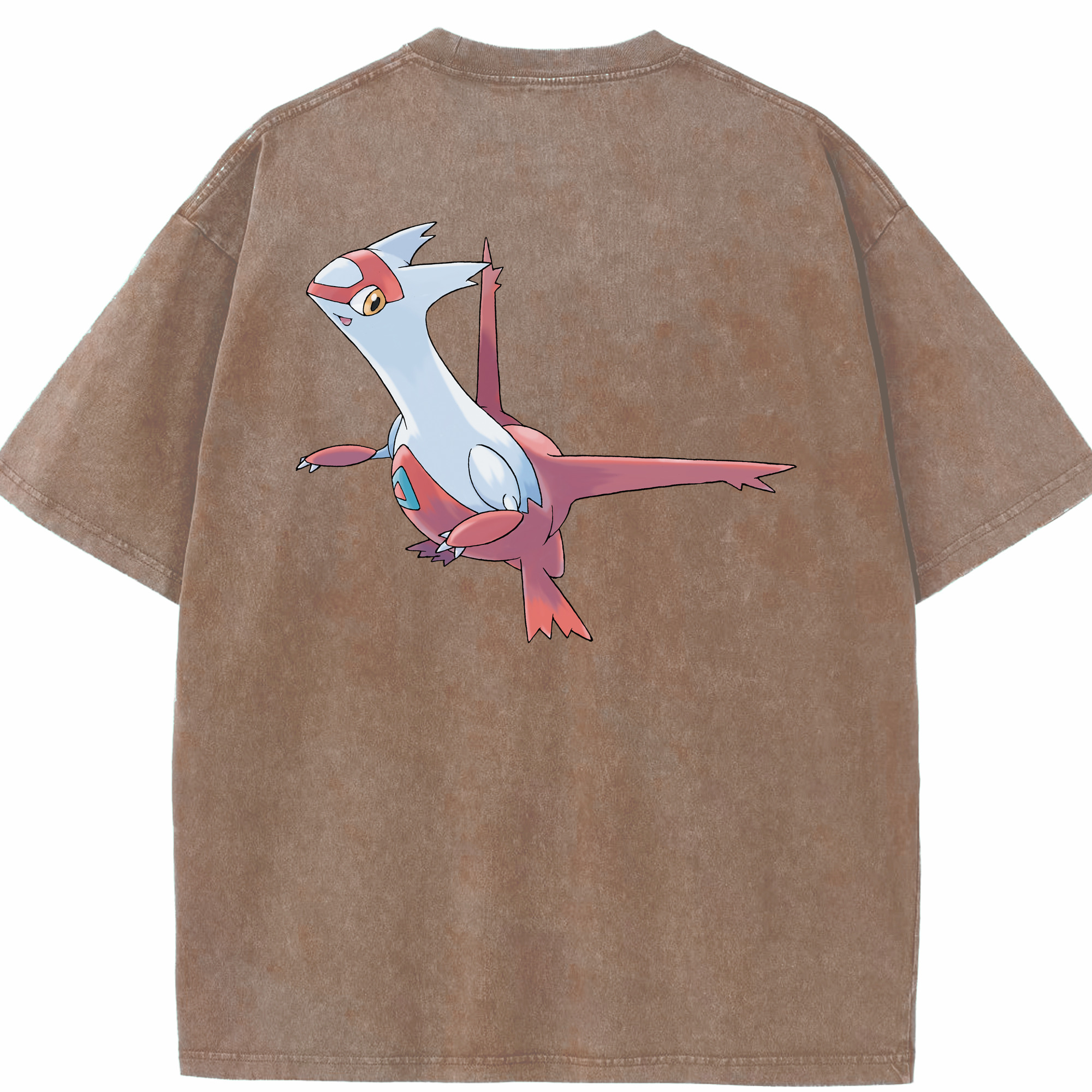 （画像用） ポケットモンスター Pokémon 綿100% ヴィンテージ風 半袖Tシャツ（背面プリント）