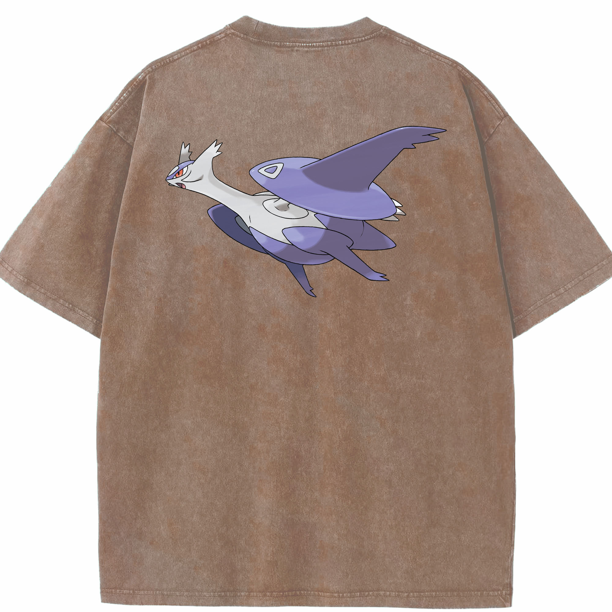 （画像用） ポケットモンスター Pokémon 綿100% ヴィンテージ風 半袖Tシャツ（背面プリント）