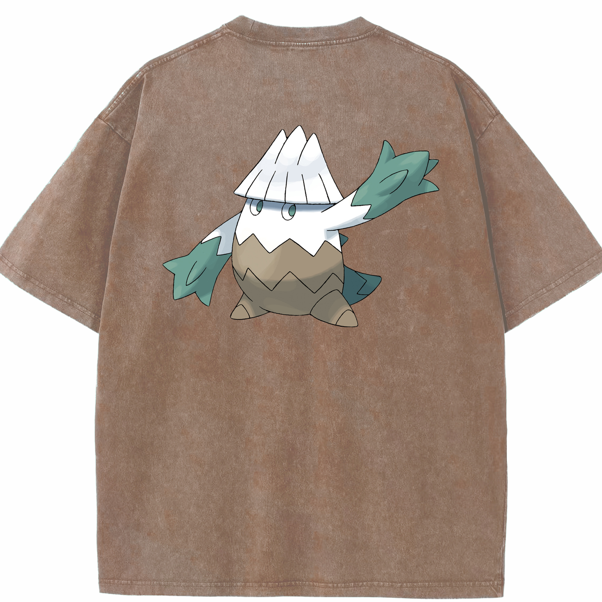 （画像用） ポケットモンスター Pokémon 綿100% ヴィンテージ風 半袖Tシャツ（背面プリント）