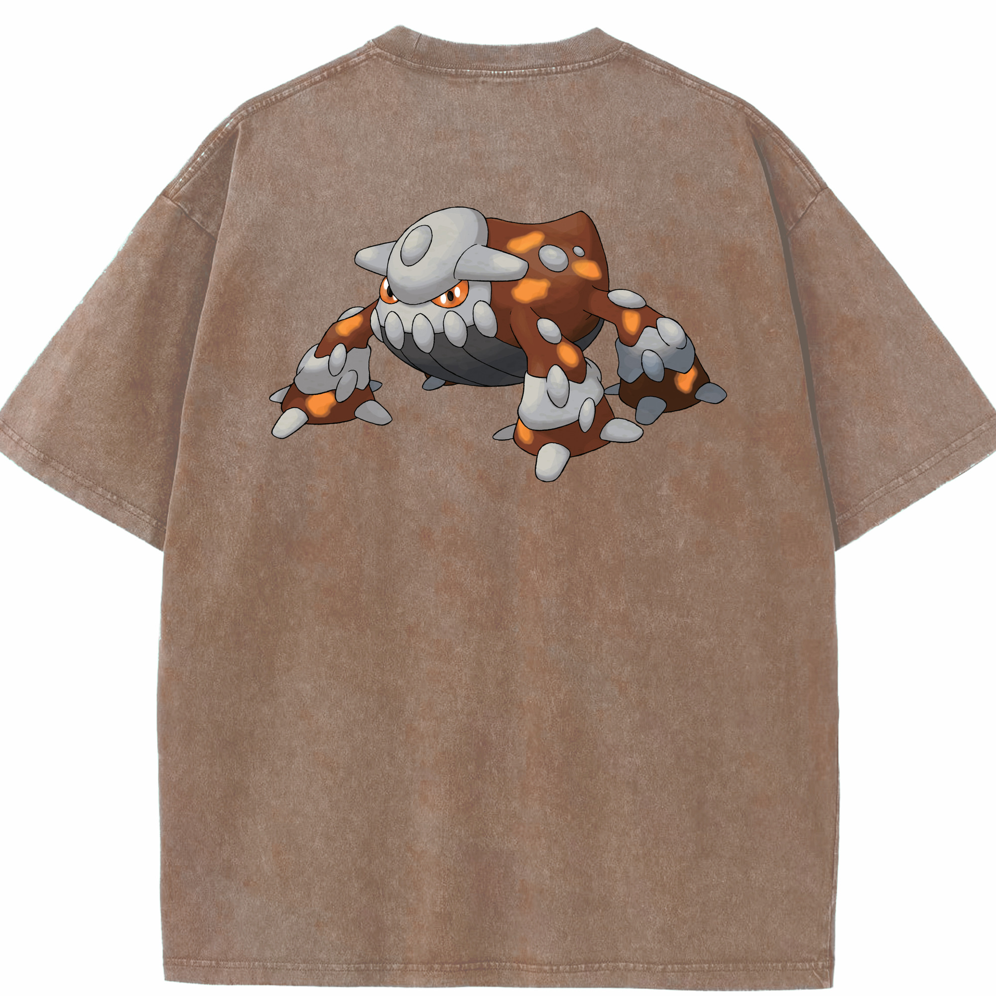 （画像用） ポケットモンスター Pokémon 綿100% ヴィンテージ風 半袖Tシャツ（背面プリント）