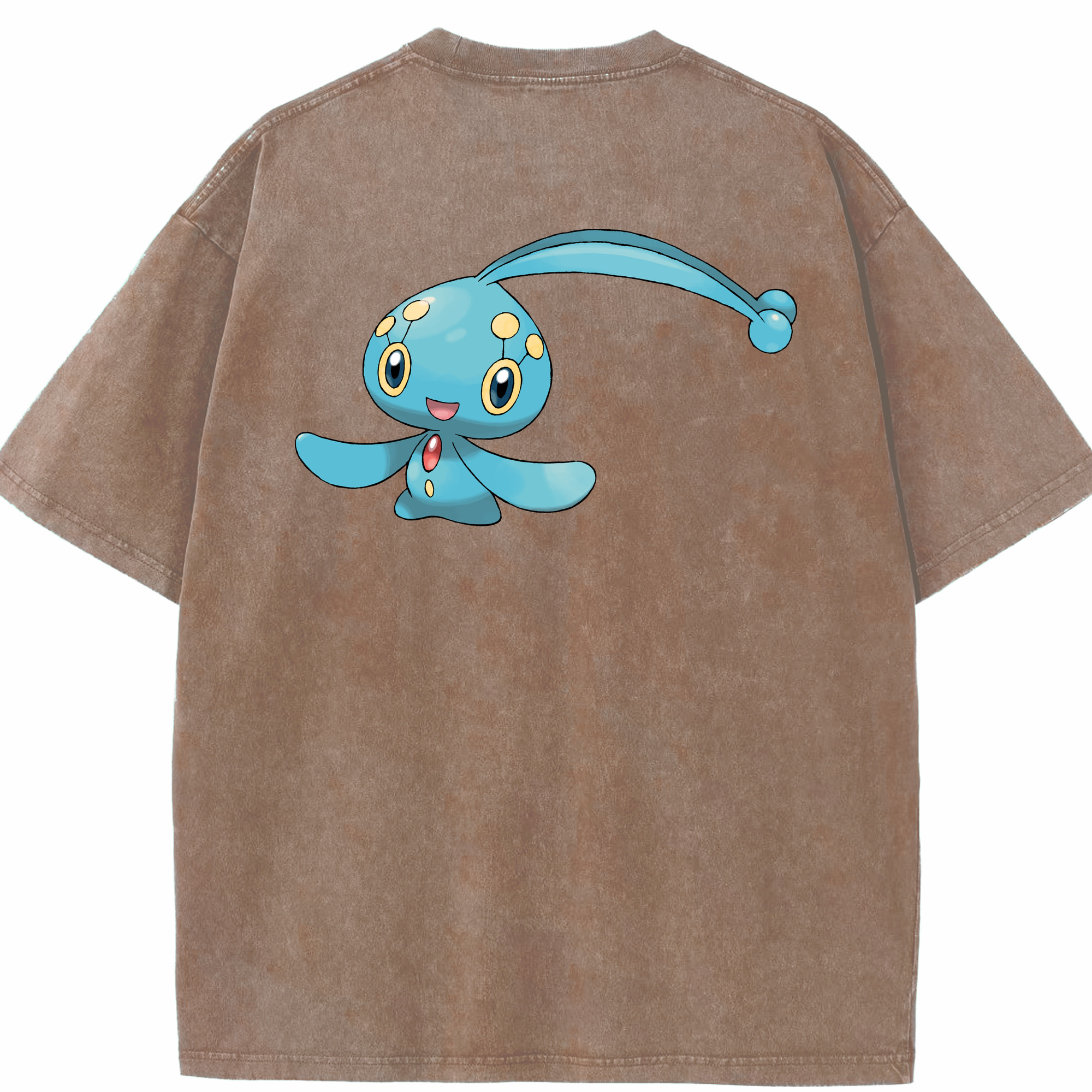 （画像用） ポケットモンスター Pokémon 綿100% ヴィンテージ風 半袖Tシャツ（背面プリント）