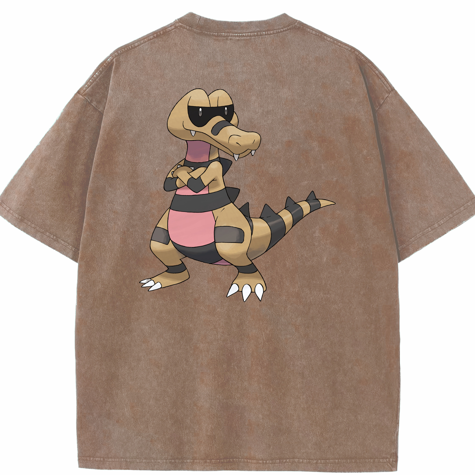（画像用） ポケットモンスター Pokémon 綿100% ヴィンテージ風 半袖Tシャツ（背面プリント）
