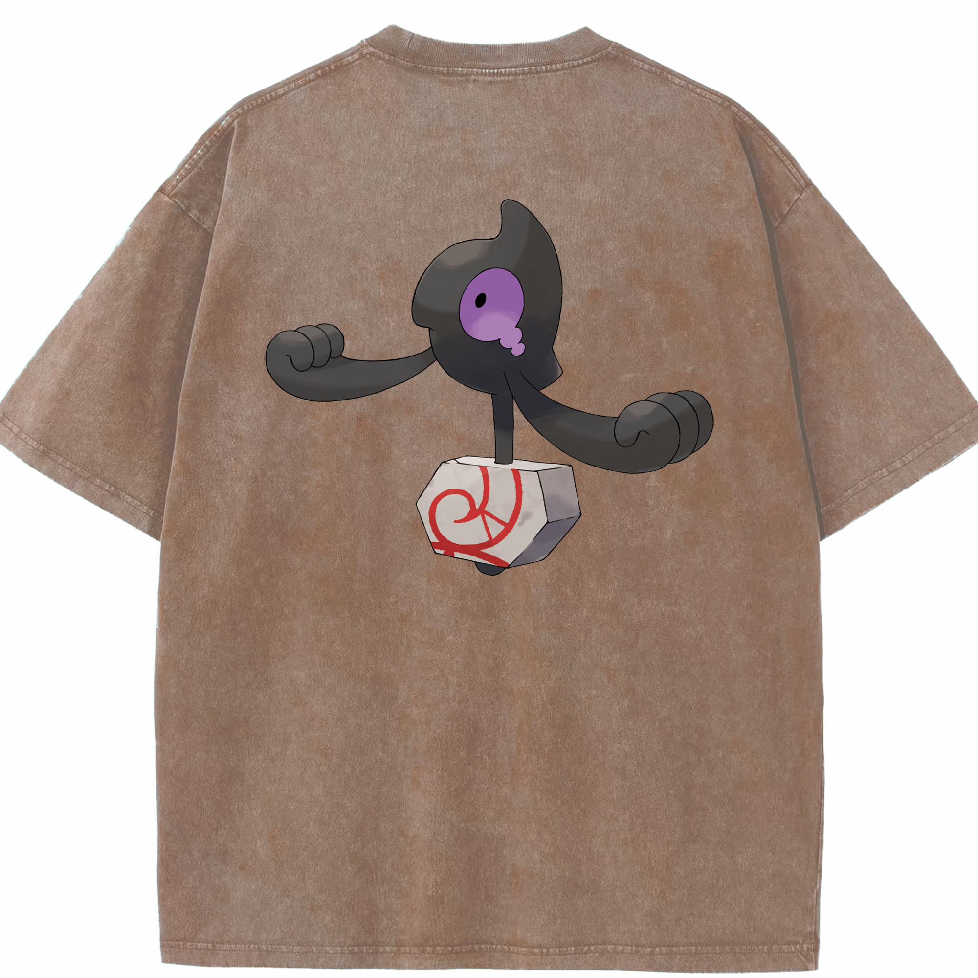 （画像用） ポケットモンスター Pokémon 綿100% ヴィンテージ風 半袖Tシャツ（背面プリント）