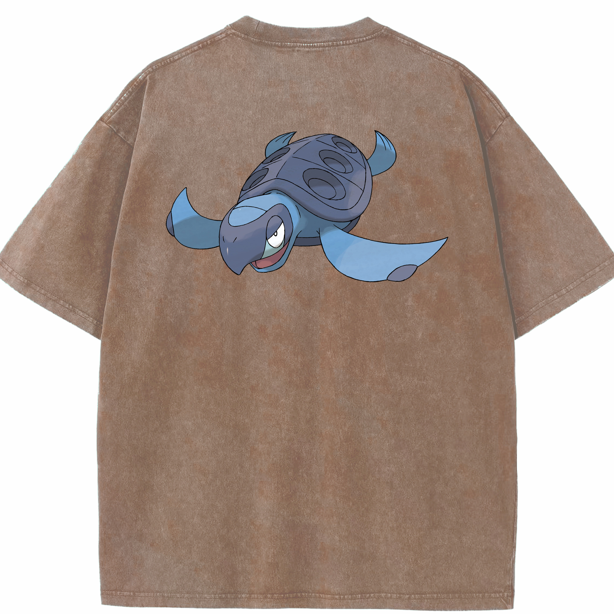 （画像用） ポケットモンスター Pokémon 綿100% ヴィンテージ風 半袖Tシャツ（背面プリント）