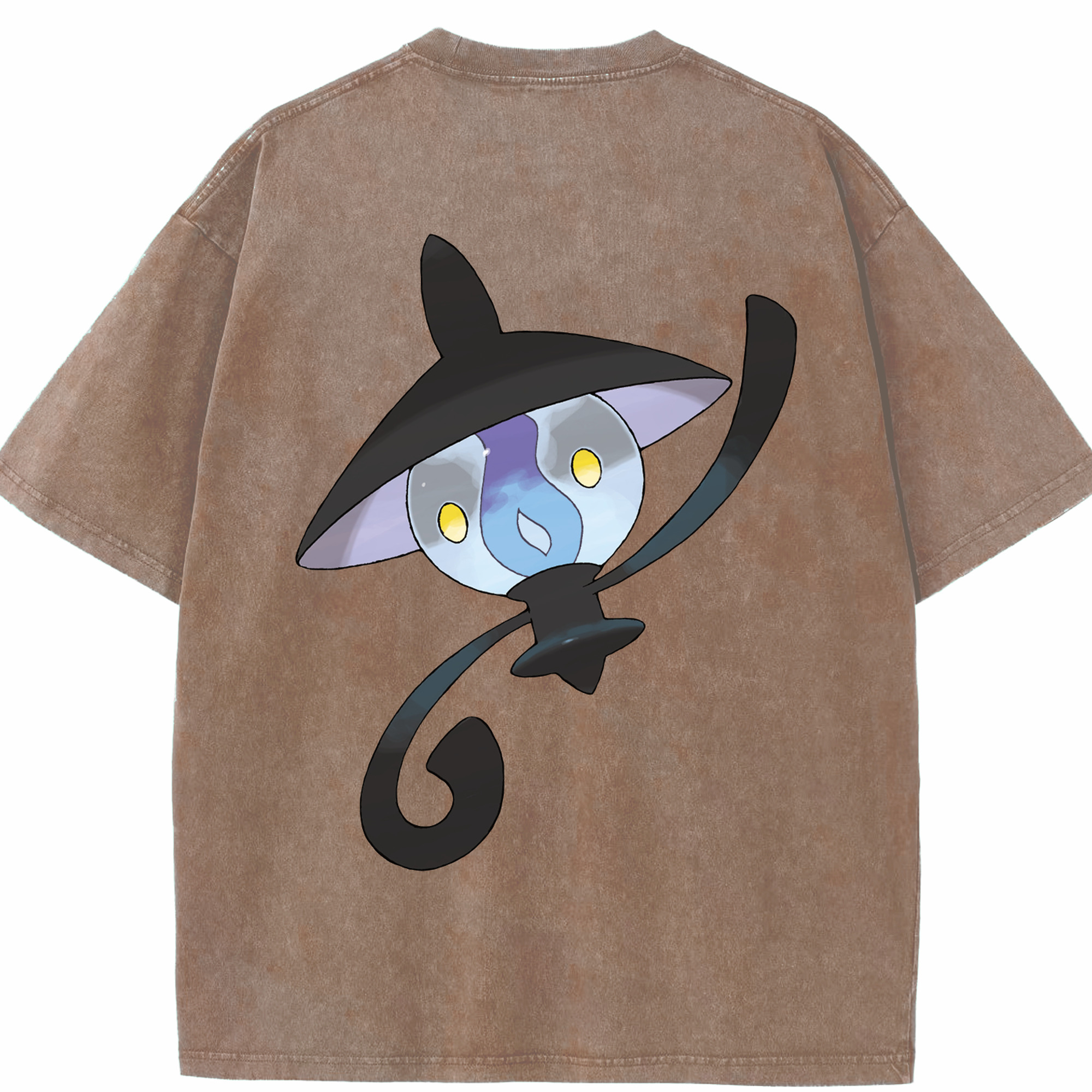 （画像用） ポケットモンスター Pokémon 綿100% ヴィンテージ風 半袖Tシャツ（背面プリント）