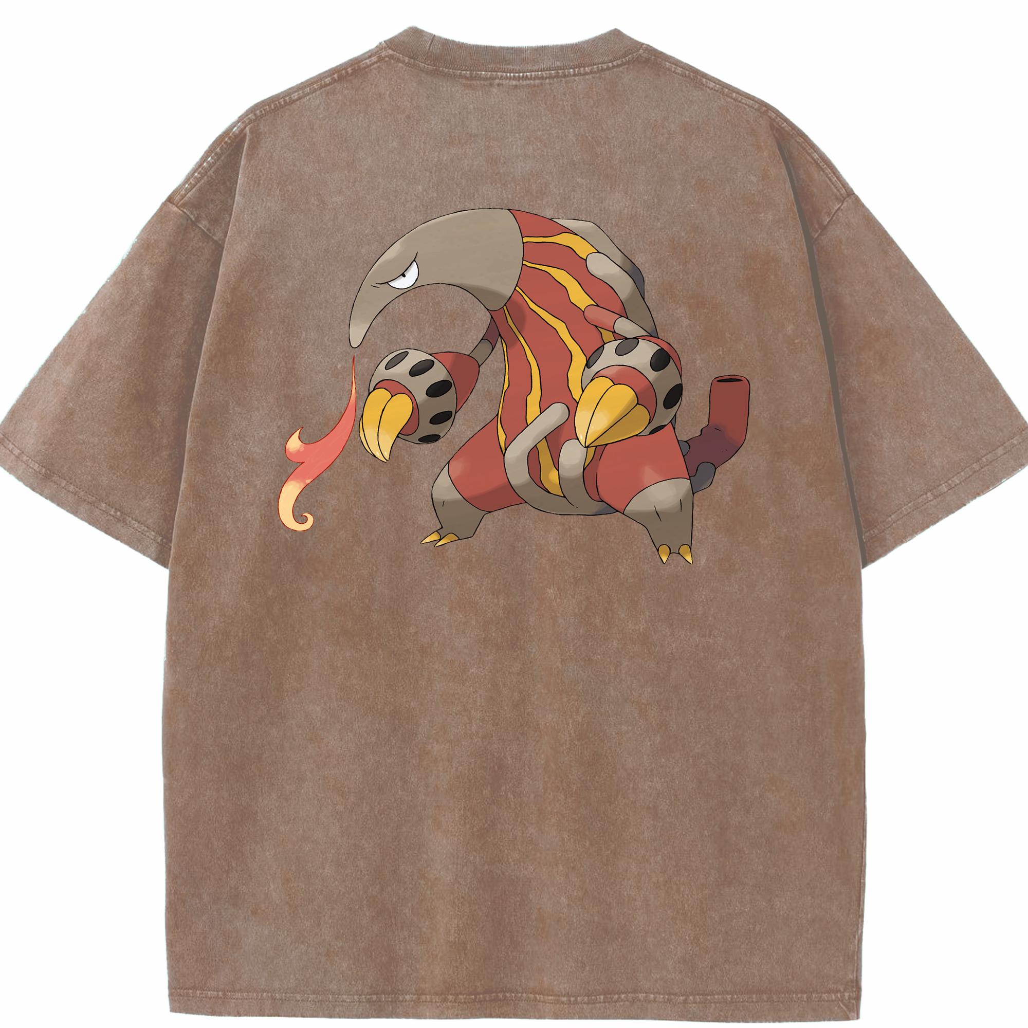 （画像用） ポケットモンスター Pokémon 綿100% ヴィンテージ風 半袖Tシャツ（背面プリント）