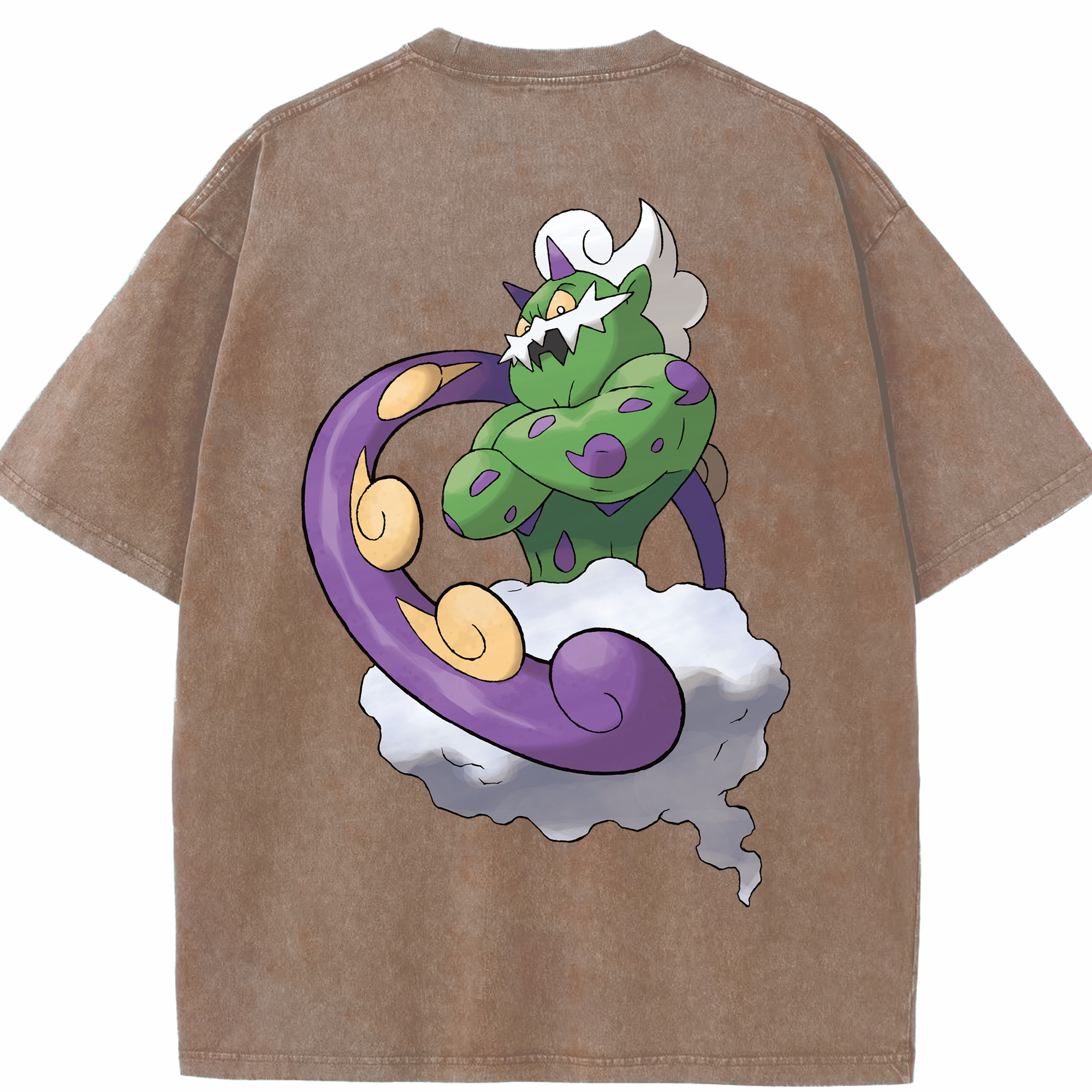 （画像用） ポケットモンスター Pokémon 綿100% ヴィンテージ風 半袖Tシャツ（背面プリント）