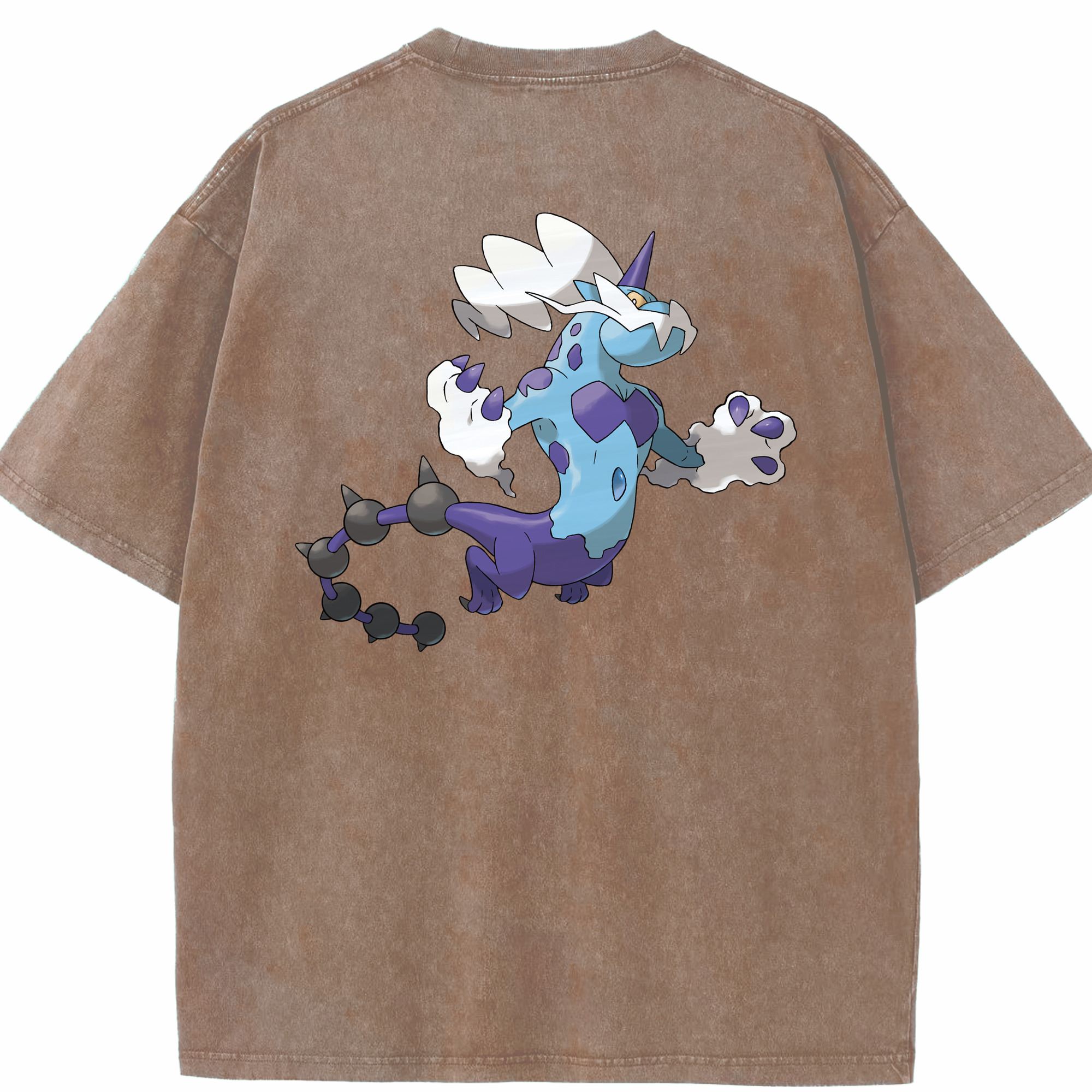 （画像用） ポケットモンスター Pokémon 綿100% ヴィンテージ風 半袖Tシャツ（背面プリント）