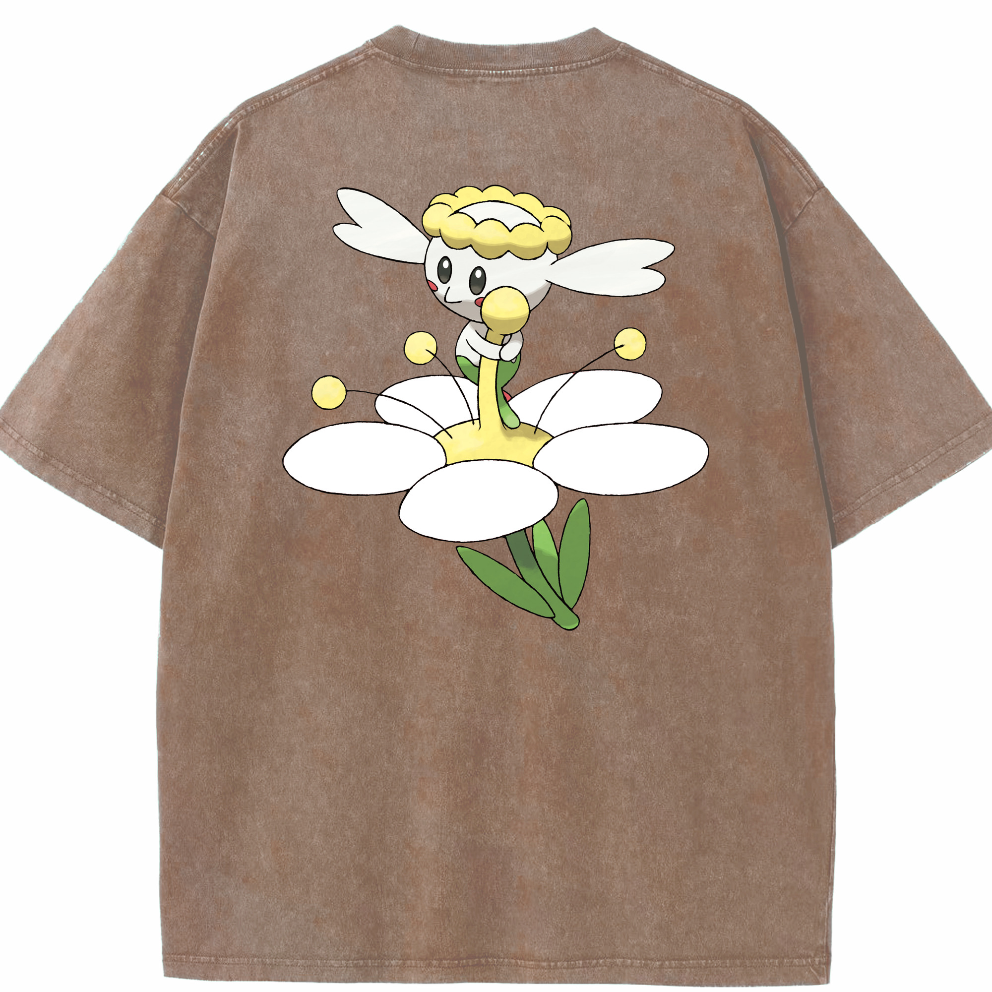 （画像用） ポケットモンスター Pokémon 綿100% ヴィンテージ風 半袖Tシャツ（背面プリント）