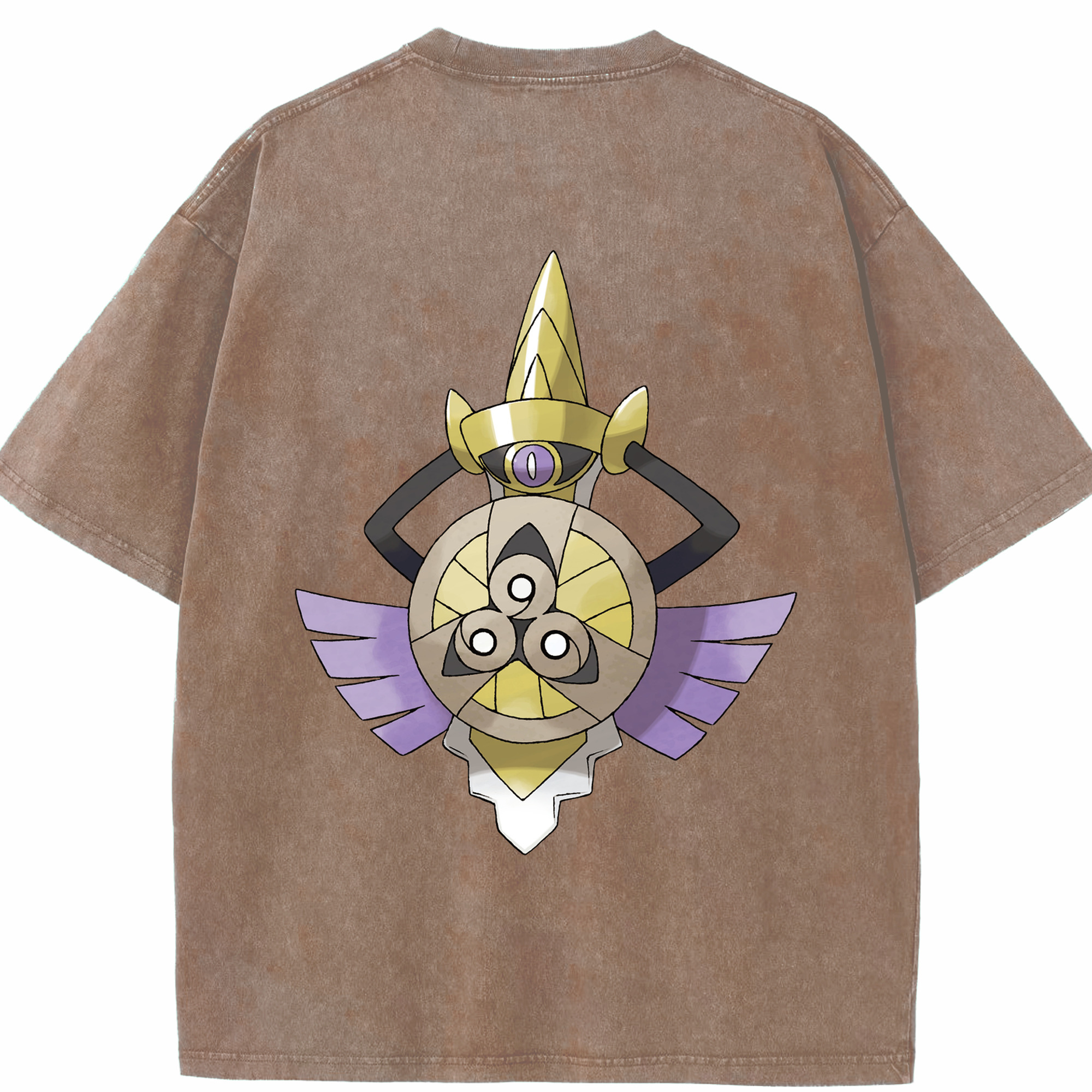 （画像用） ポケットモンスター Pokémon 綿100% ヴィンテージ風 半袖Tシャツ（背面プリント）