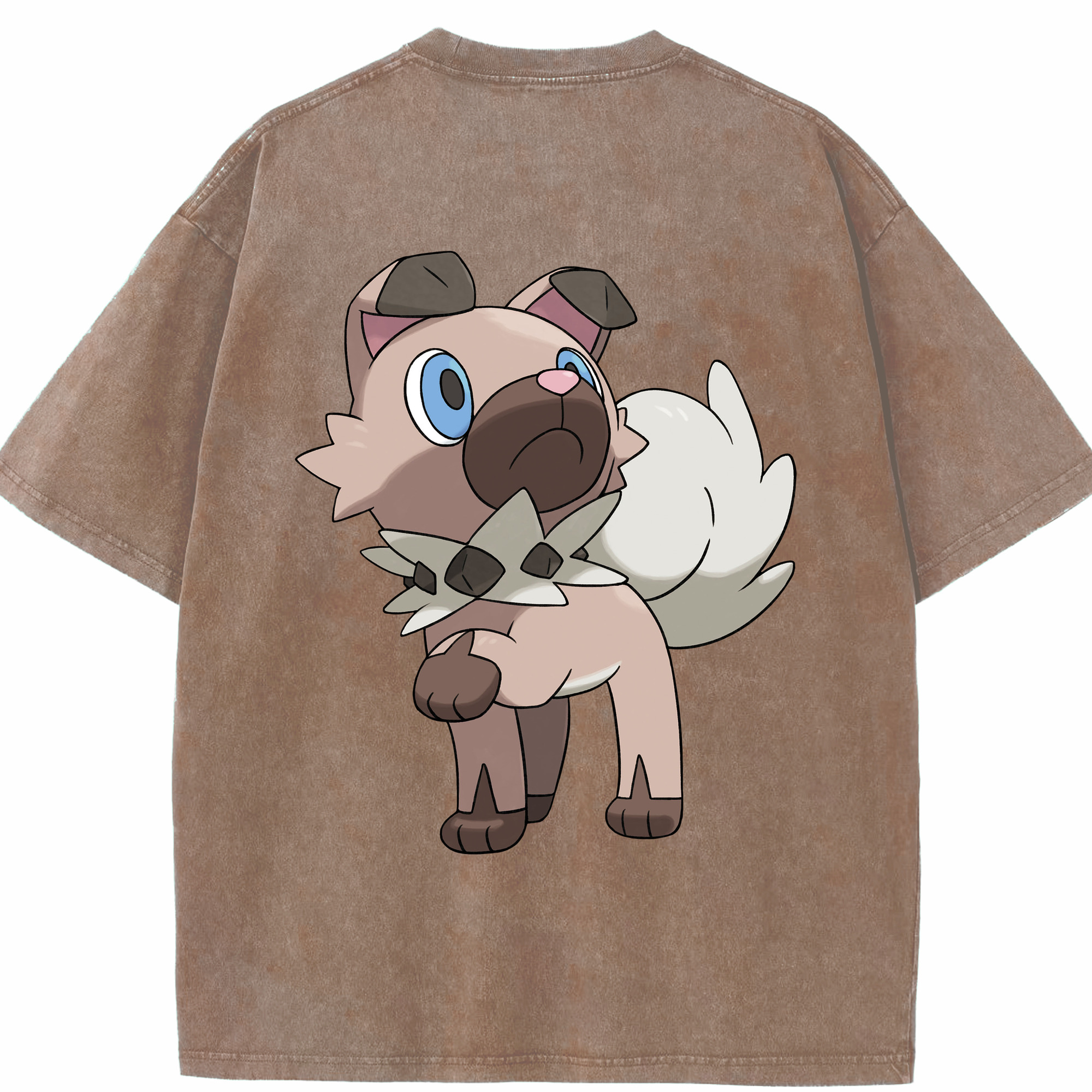 （画像用） ポケットモンスター Pokémon 綿100% ヴィンテージ風 半袖Tシャツ（背面プリント）