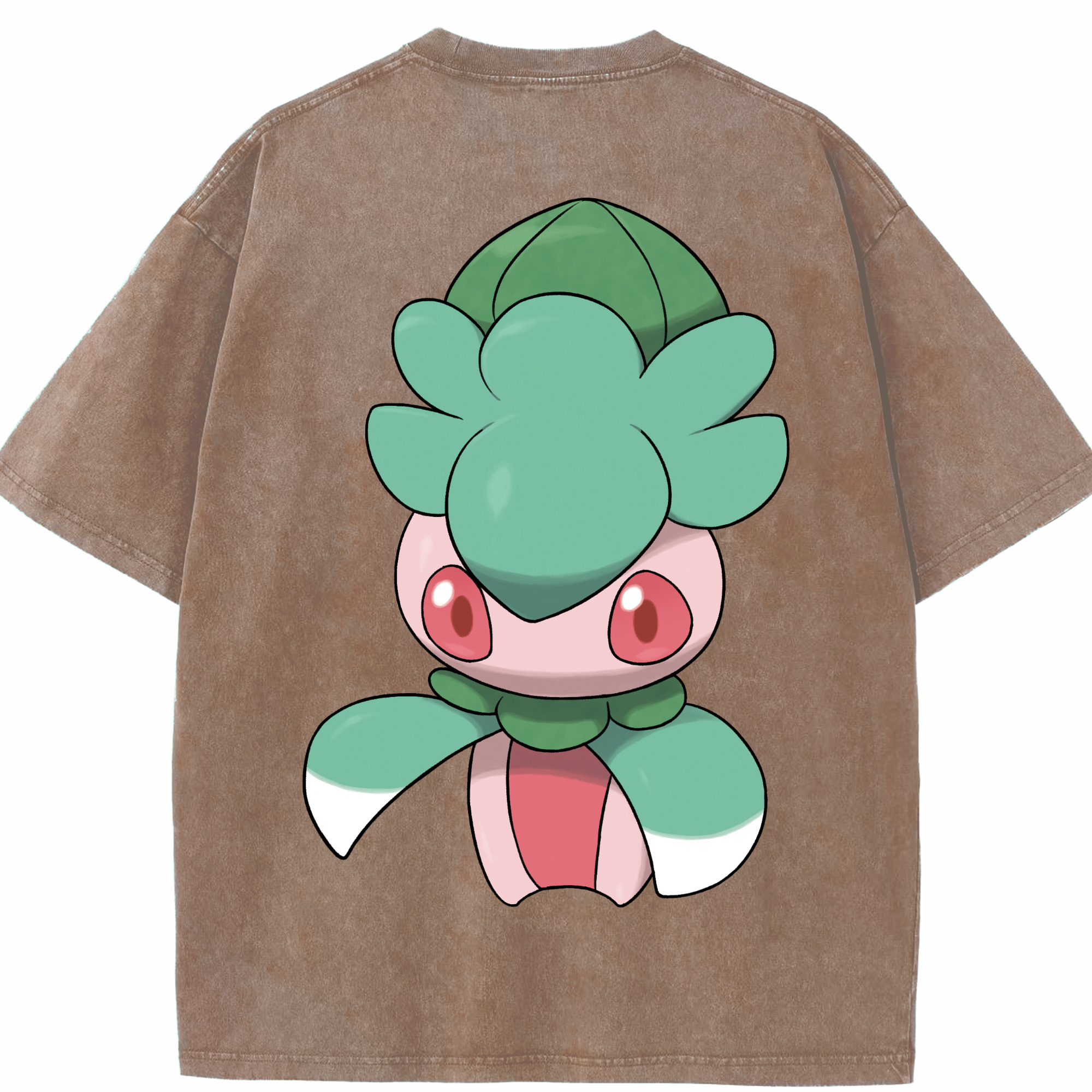（画像用） ポケットモンスター Pokémon 綿100% ヴィンテージ風 半袖Tシャツ（背面プリント）