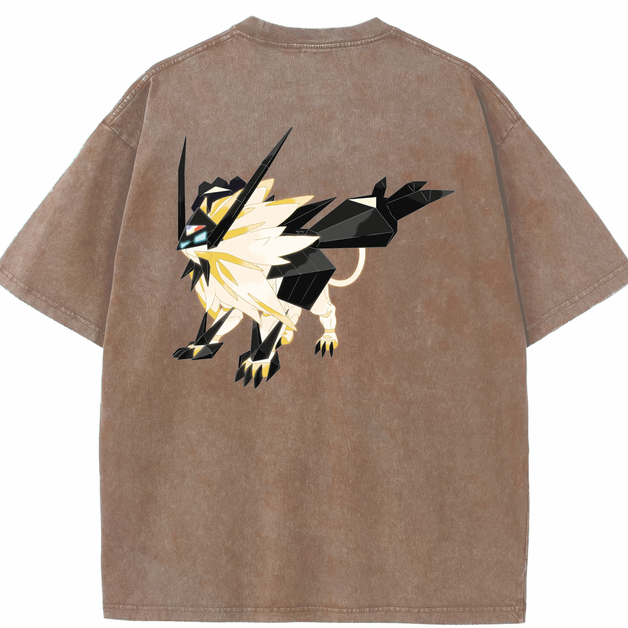 （画像用） ポケットモンスター Pokémon 綿100% ヴィンテージ風 半袖Tシャツ（背面プリント）