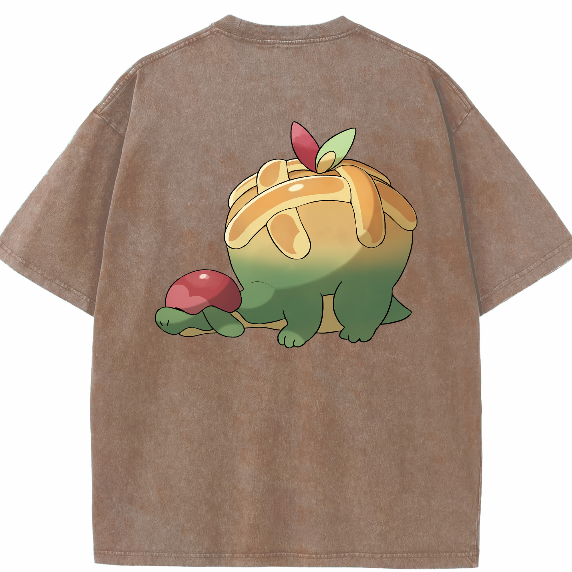 （画像用） ポケットモンスター Pokémon 綿100% ヴィンテージ風 半袖Tシャツ（背面プリント）