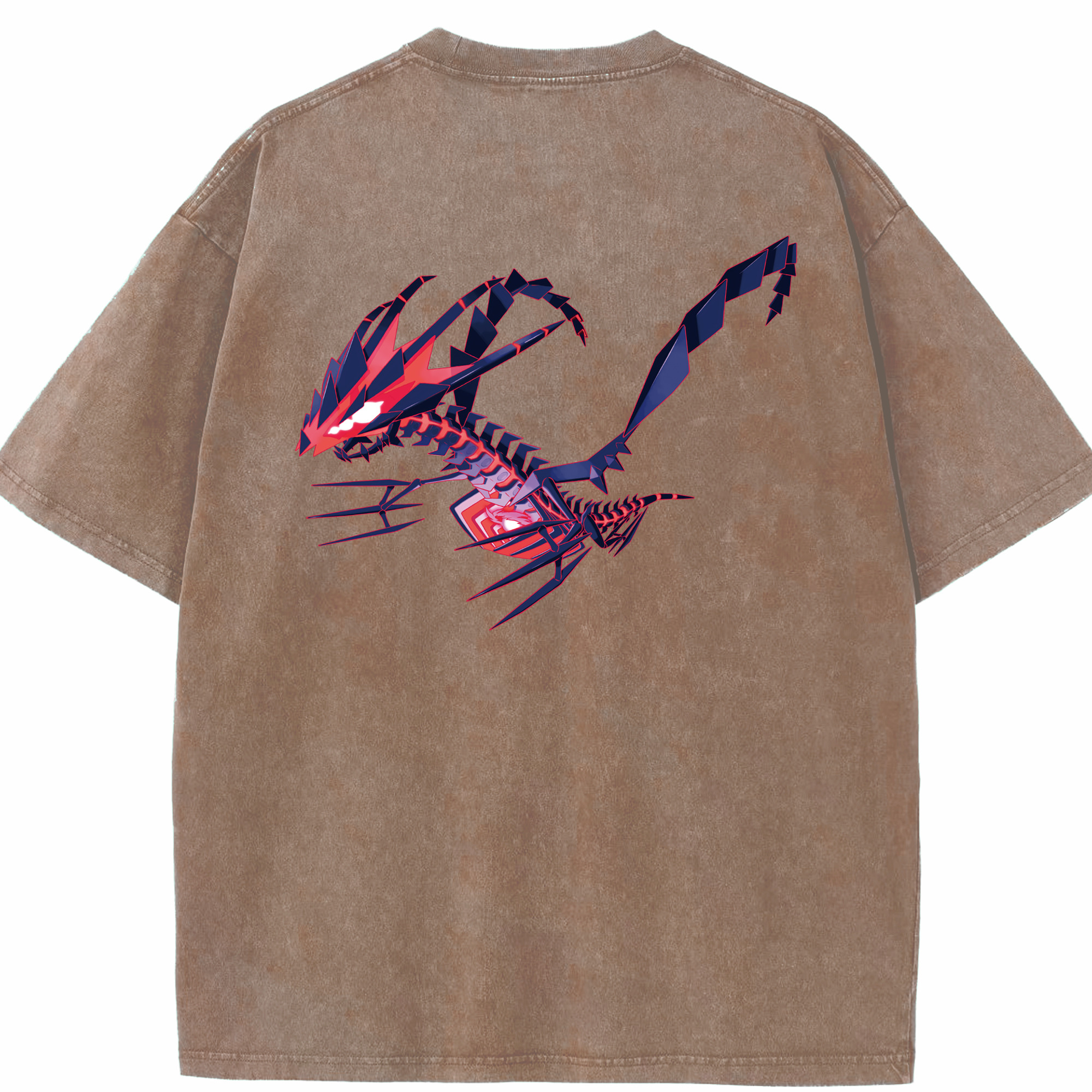 （画像用） ポケットモンスター Pokémon 綿100% ヴィンテージ風 半袖Tシャツ（背面プリント）