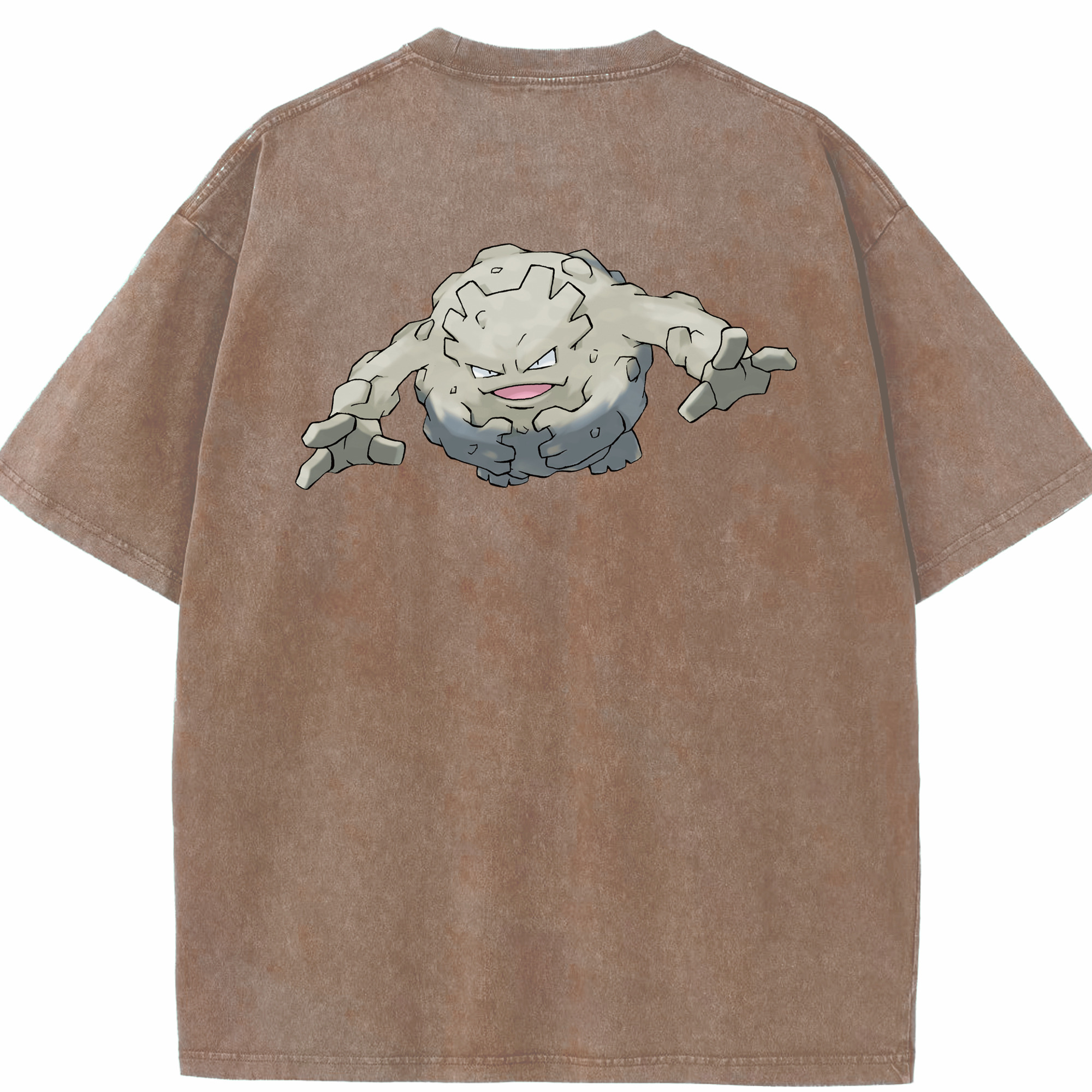 （画像用） ポケットモンスター Pokémon 綿100% ヴィンテージ風 半袖Tシャツ（背面プリント）