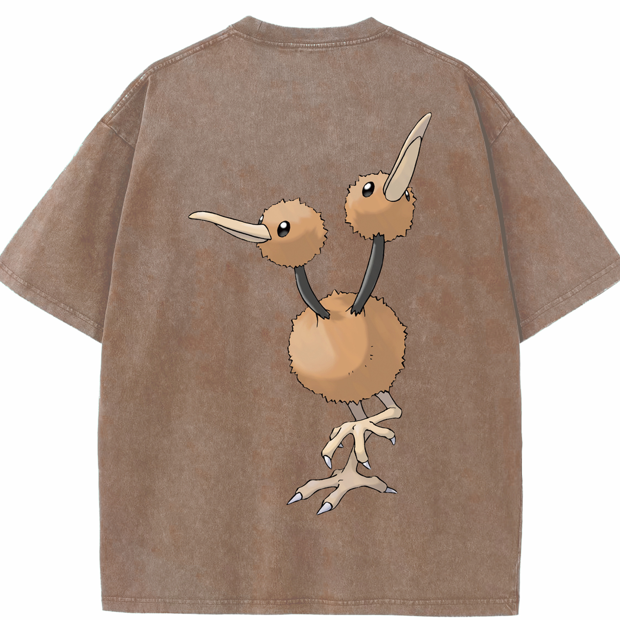 （画像用） ポケットモンスター Pokémon 綿100% ヴィンテージ風 半袖Tシャツ（背面プリント）