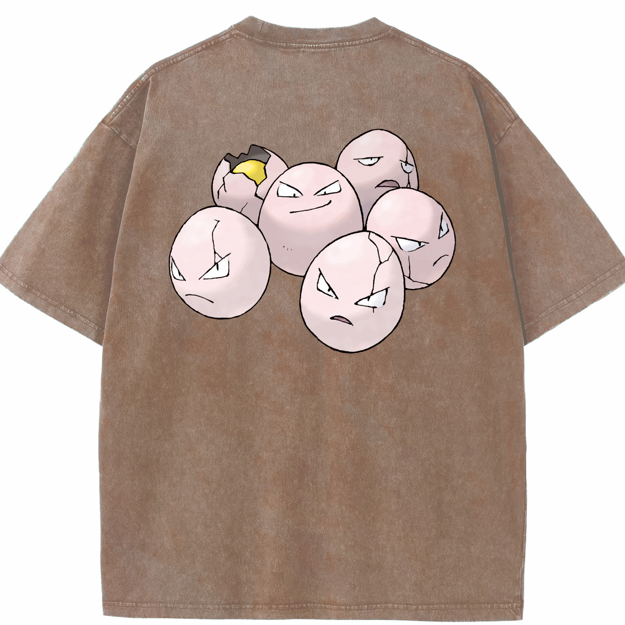 （画像用） ポケットモンスター Pokémon 綿100% ヴィンテージ風 半袖Tシャツ（背面プリント）