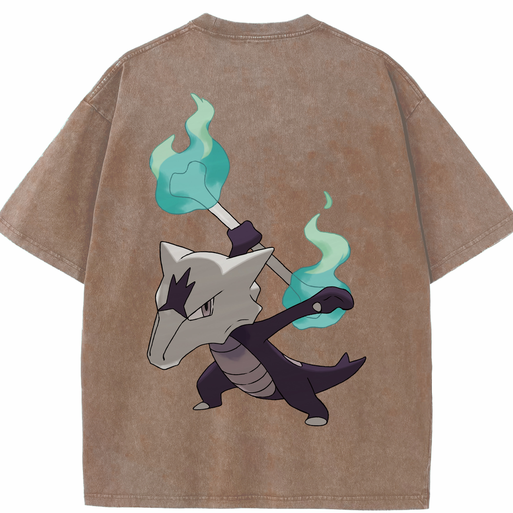 （画像用） ポケットモンスター Pokémon 綿100% ヴィンテージ風 半袖Tシャツ（背面プリント）