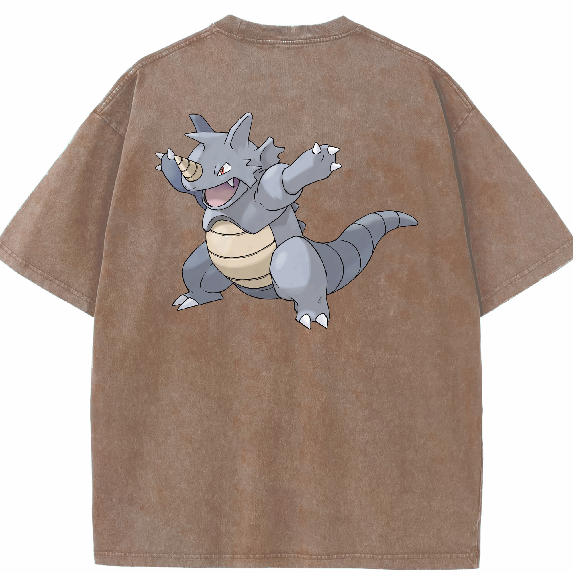 （画像用） ポケットモンスター Pokémon 綿100% ヴィンテージ風 半袖Tシャツ（背面プリント）