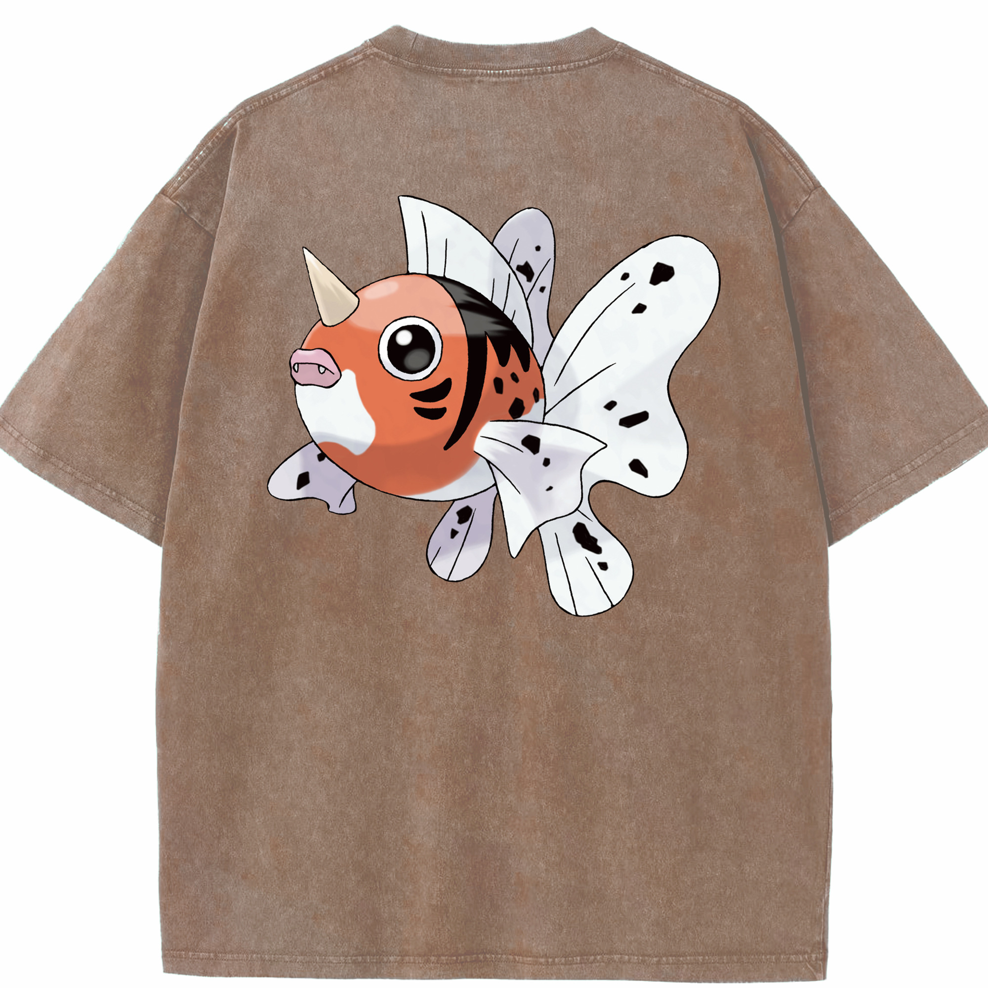 （画像用） ポケットモンスター Pokémon 綿100% ヴィンテージ風 半袖Tシャツ（背面プリント）
