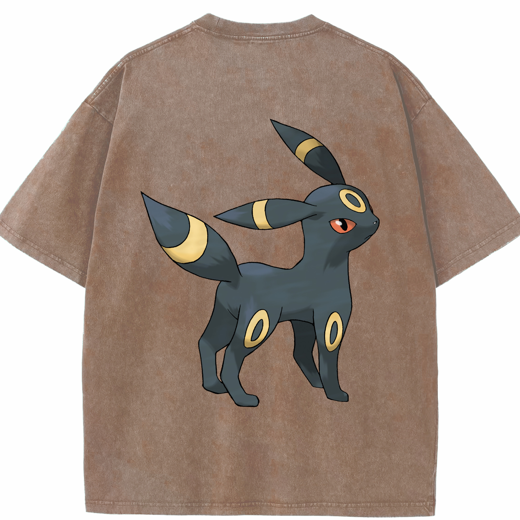 （画像用） ポケットモンスター Pokémon 綿100% ヴィンテージ風 半袖Tシャツ（背面プリント）