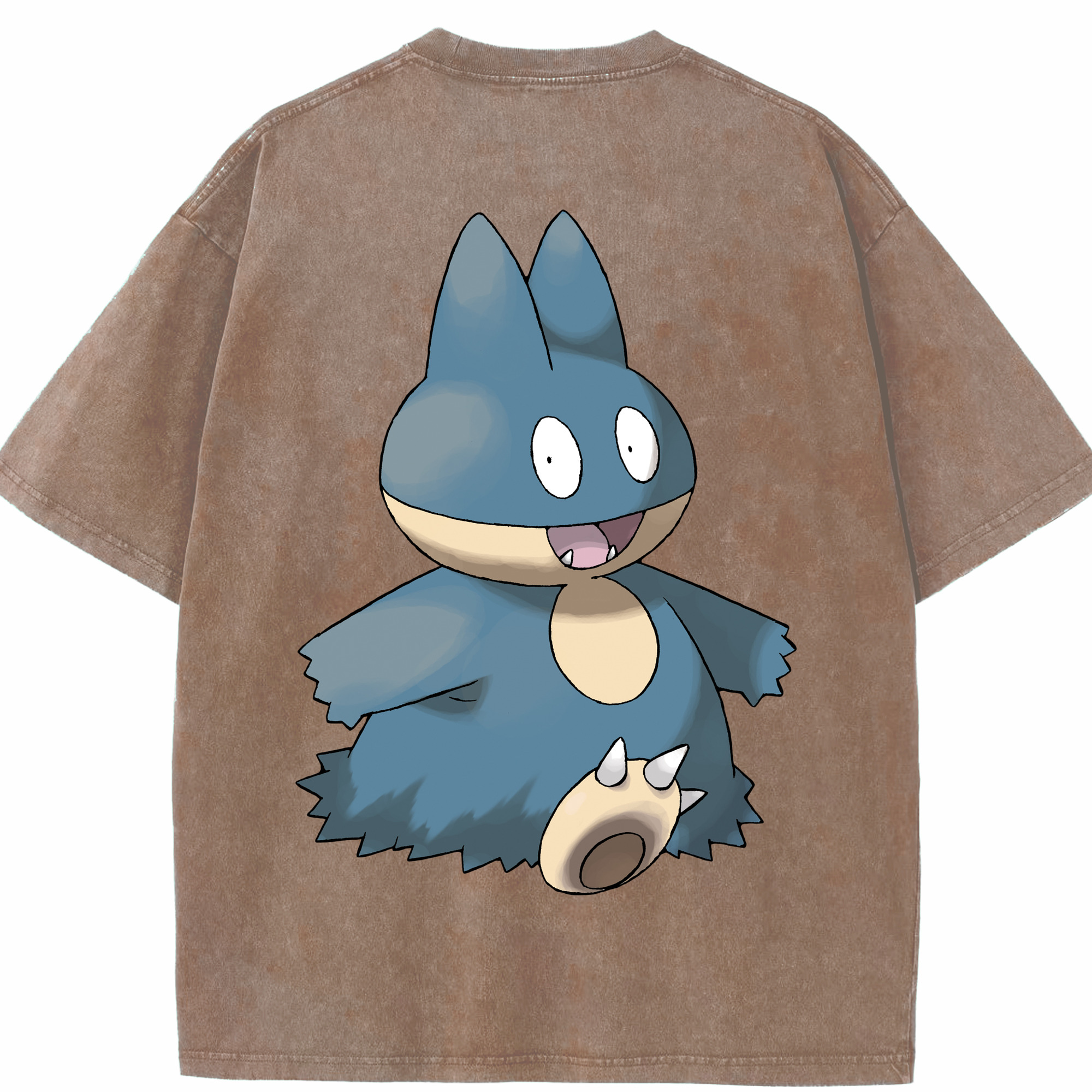 （画像用） ポケットモンスター Pokémon 綿100% ヴィンテージ風 半袖Tシャツ（背面プリント）
