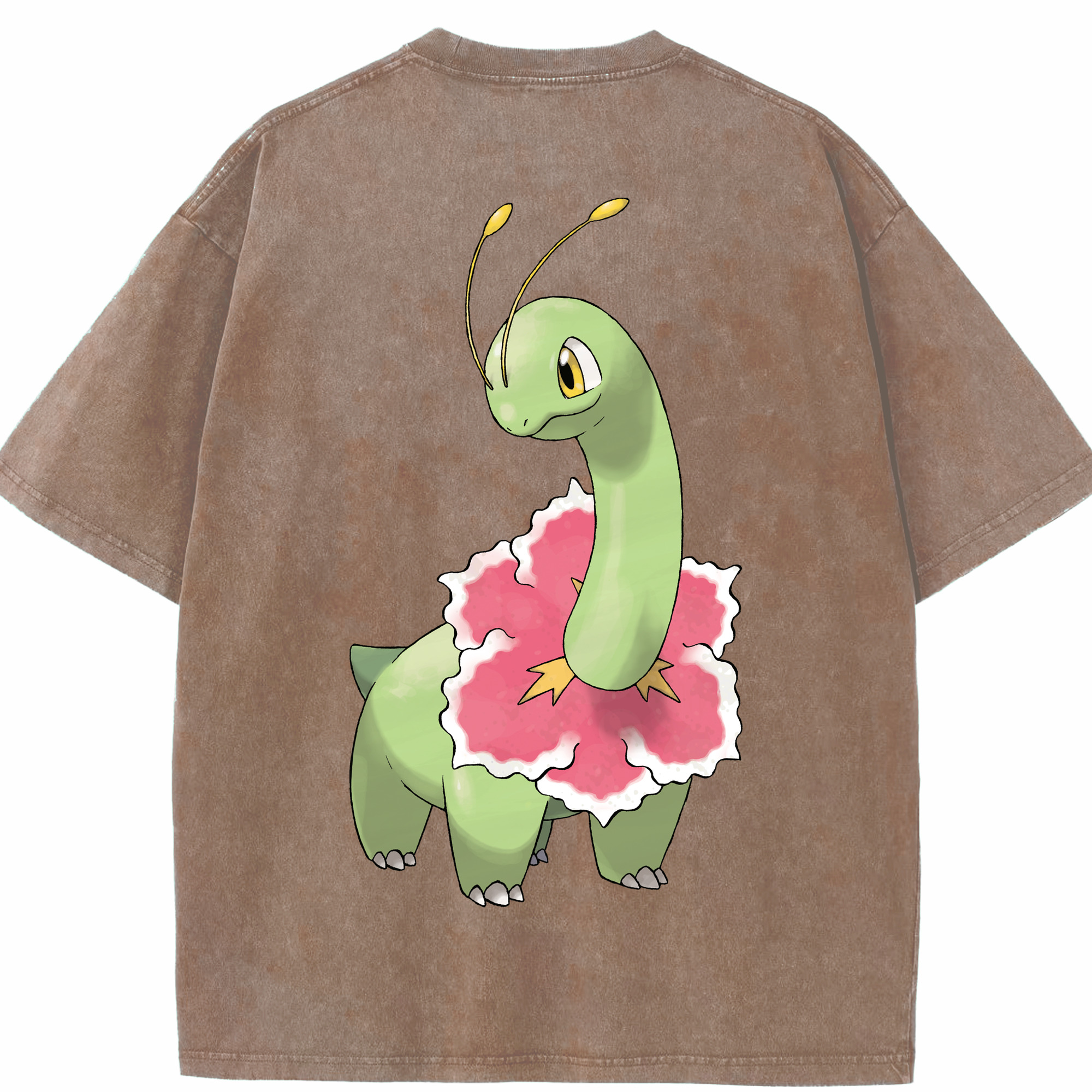 （画像用） ポケットモンスター Pokémon 綿100% ヴィンテージ風 半袖Tシャツ（背面プリント）